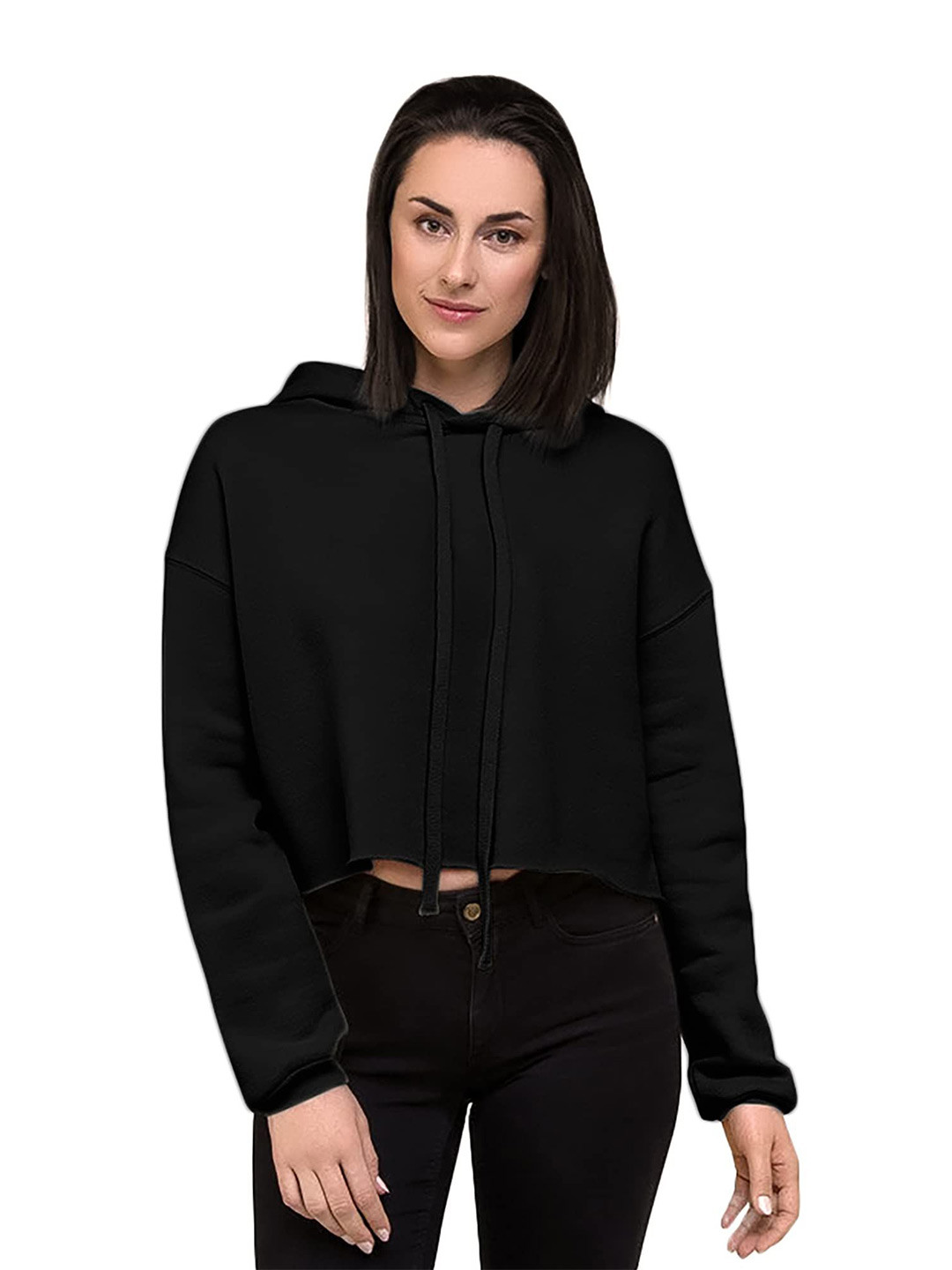 

NOTWILD Women Hooded Sweatshirt, Black