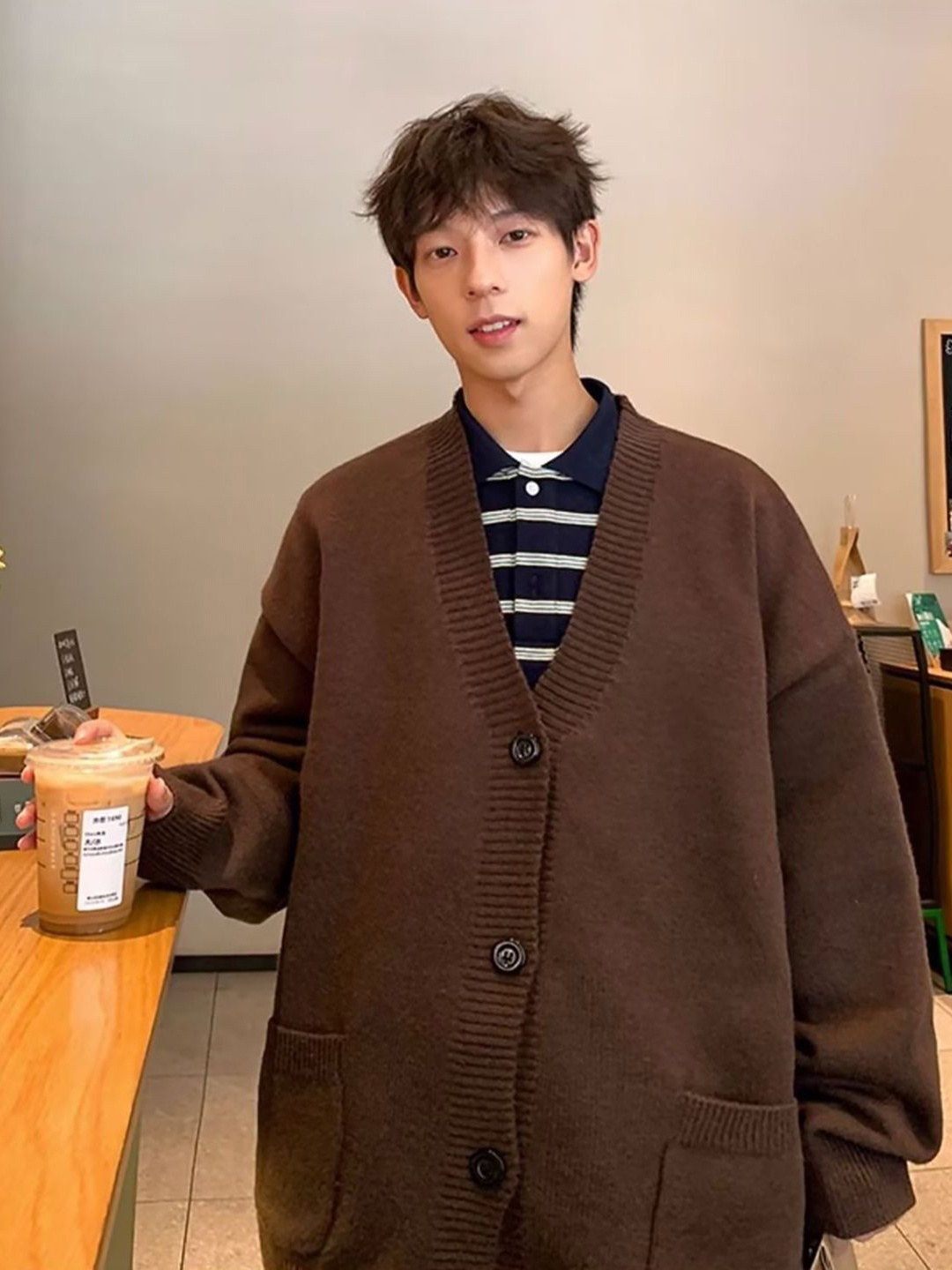 

StyleCast x Revolte Men, Brown