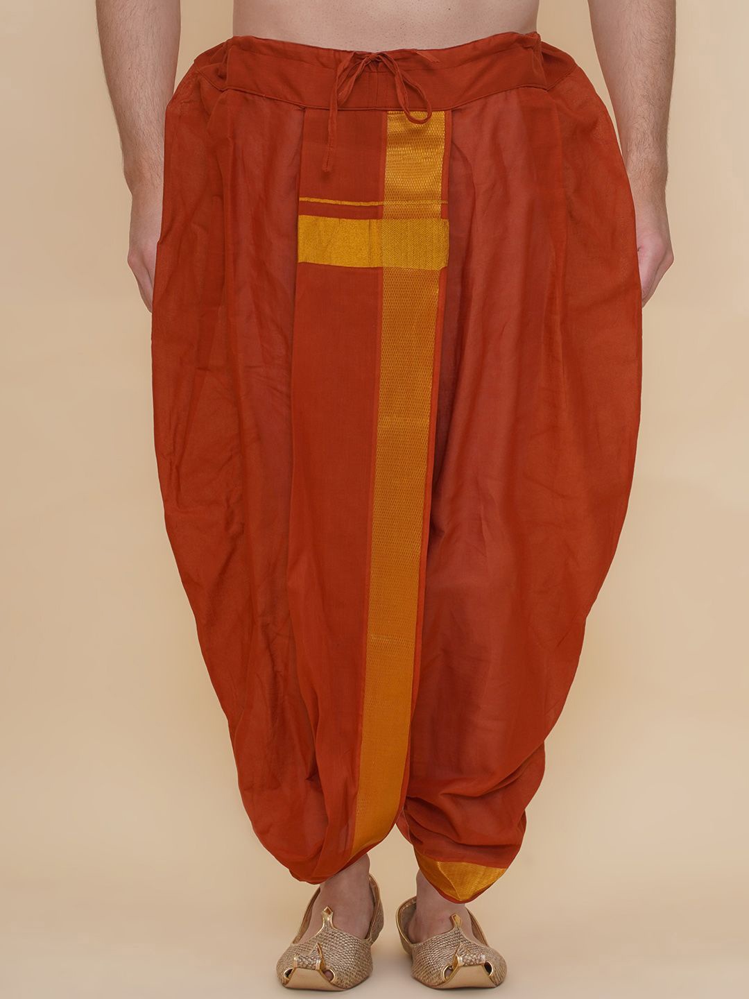 

Sethukrishna Mens Cotton Dhoti Pants, Brown