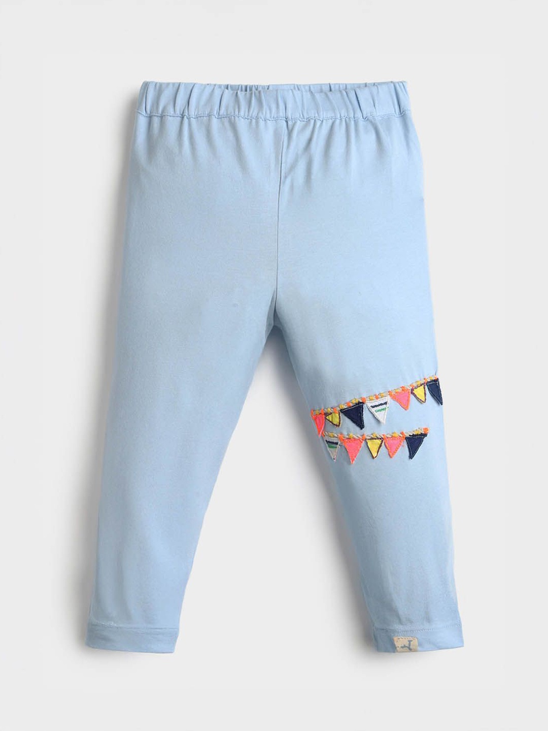 

Somersault Girls Pure Cotton Regular Fit Regular Trousers, Blue