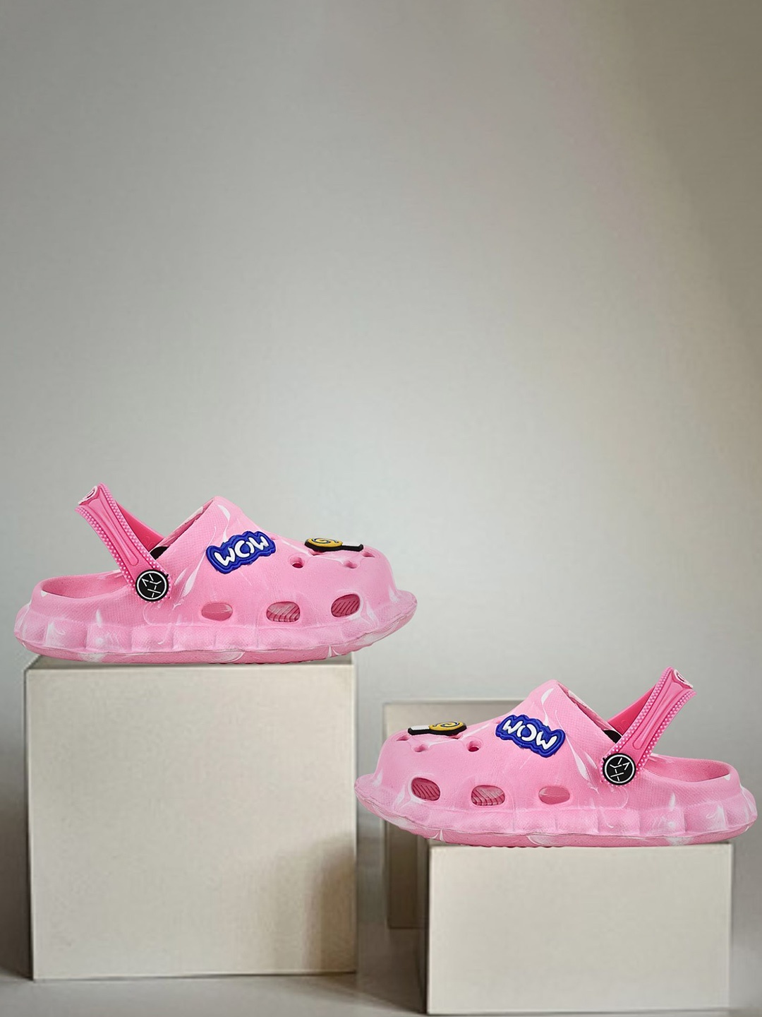 

Smartots Kids Self Design Clogs, Pink