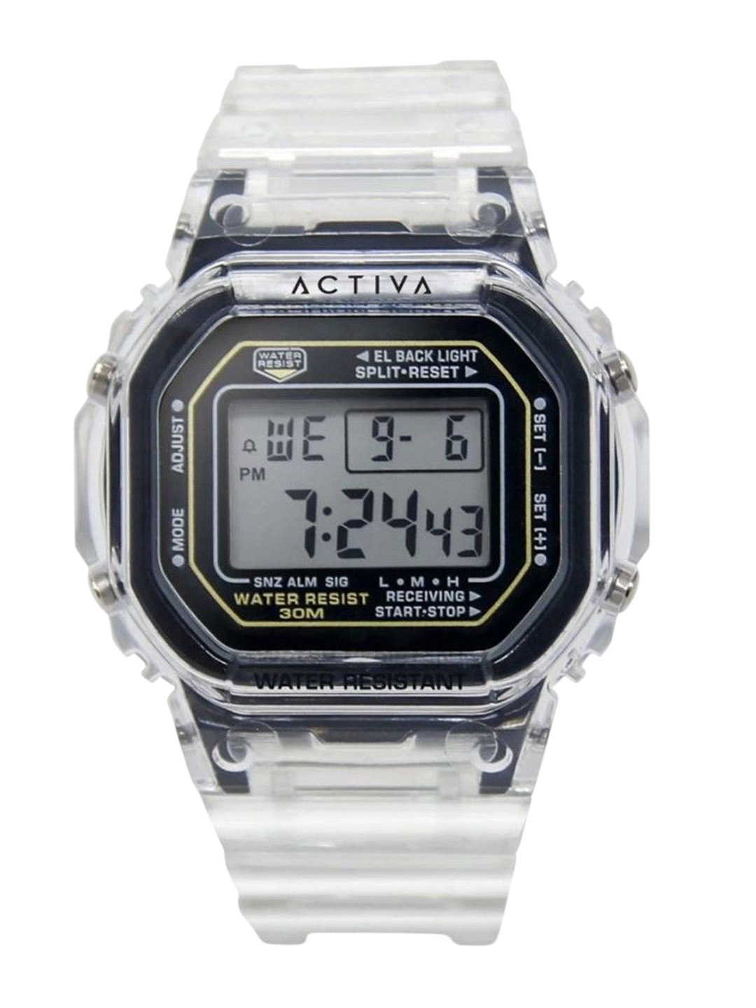 

Invicta Men Dial & Straps Digital Watch ACW424-004, Transparent