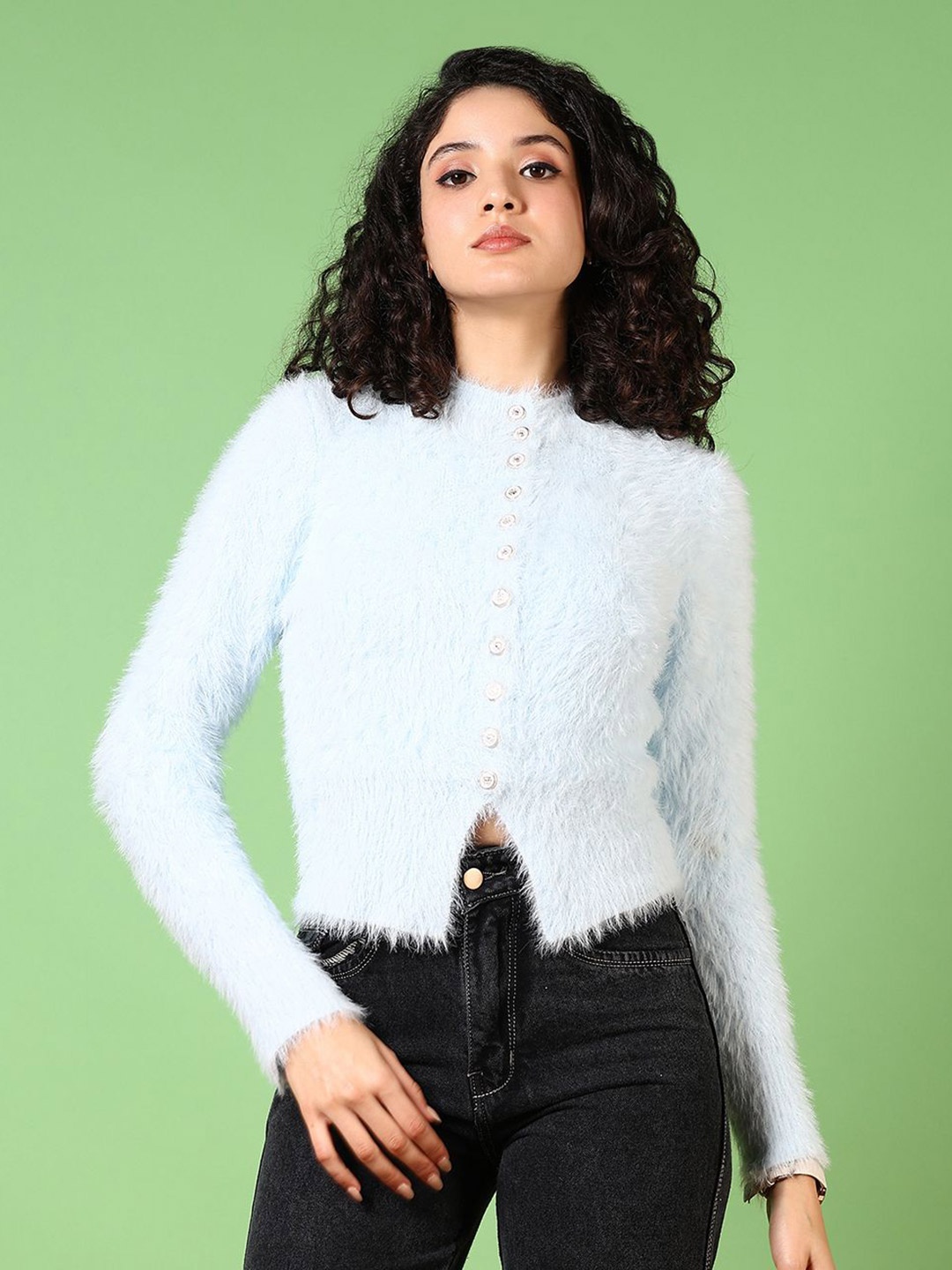 

V-Mart Women Cardigan, Blue