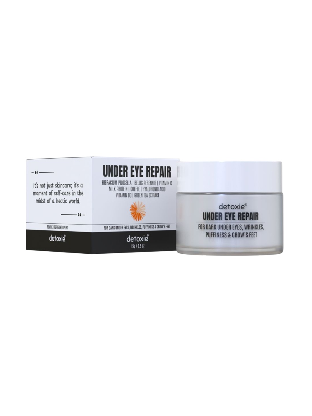 

Detoxie Dark Circle Repair Under Eye Cream- 15 g, White
