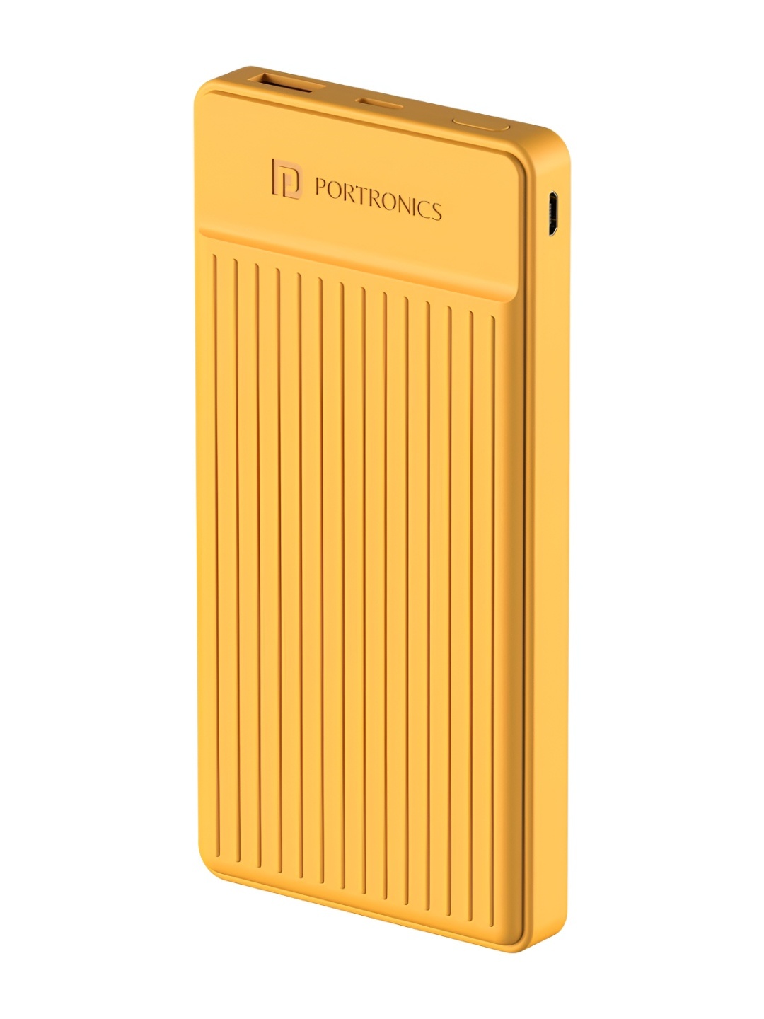 

Portronics Luxcell B12 10,000mAh 12W Power Bank with USB-A Output Port & Dual Input Port, Yellow