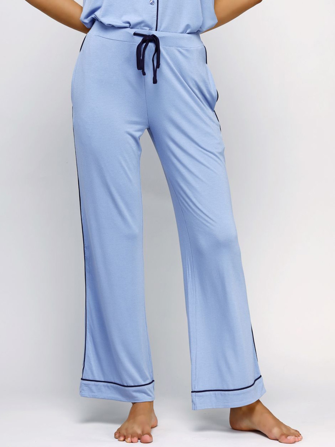 

necesera Mid Rise Lounge Pant, Blue