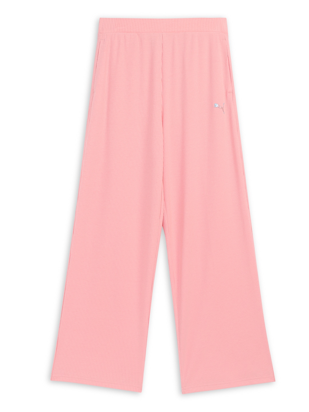 

Puma Girls Butterfly Vibe Youth Relaxed Fit Ribbed Pants, Pink