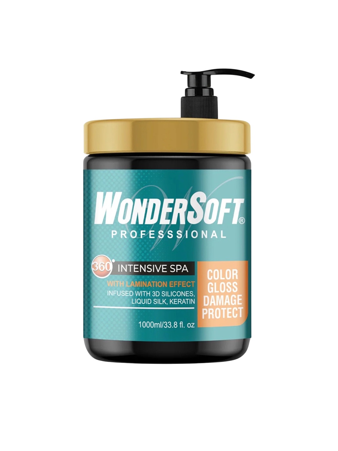 

WonderSoft Professionnel Intensives Spa With Lamination Effect Color Infused- 1 L, Blue