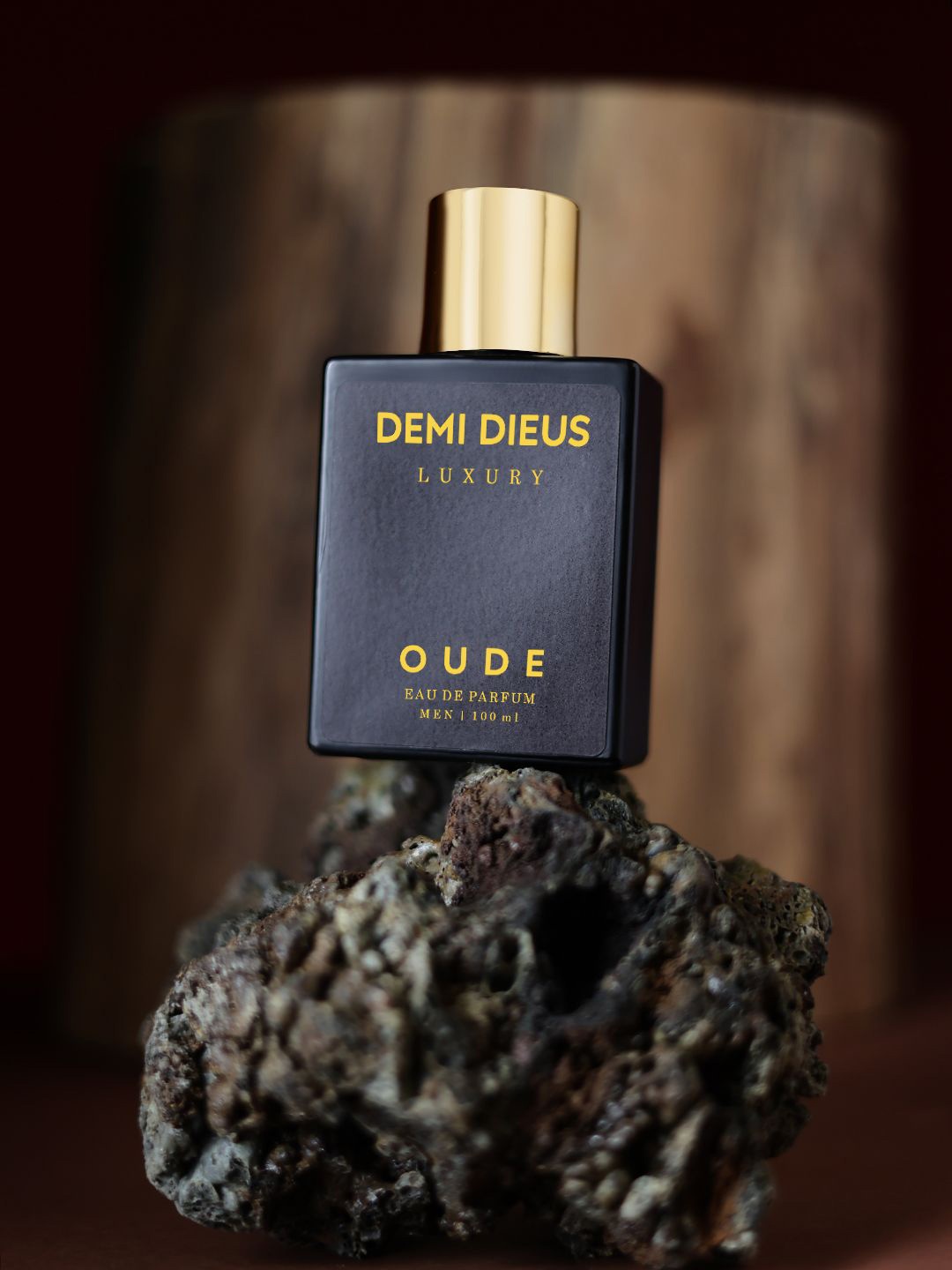 

DEMI DIEUS Oude Men Long Lasting Eau De Parfume- 100 ml, Black