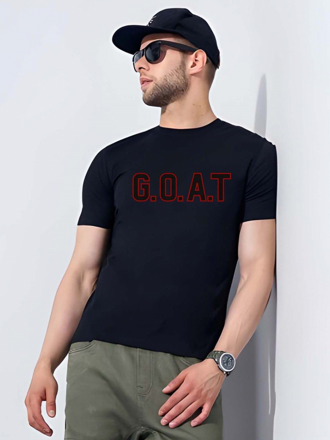 

Moda Rapido Men T-shirt, Black