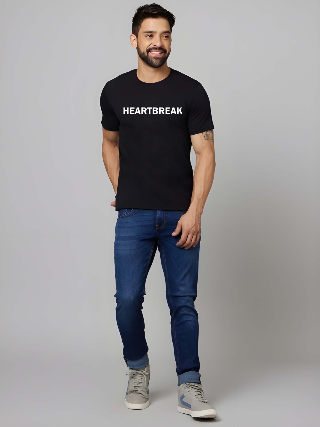 

BOWLIFESTYLE Men T-shirt, Black