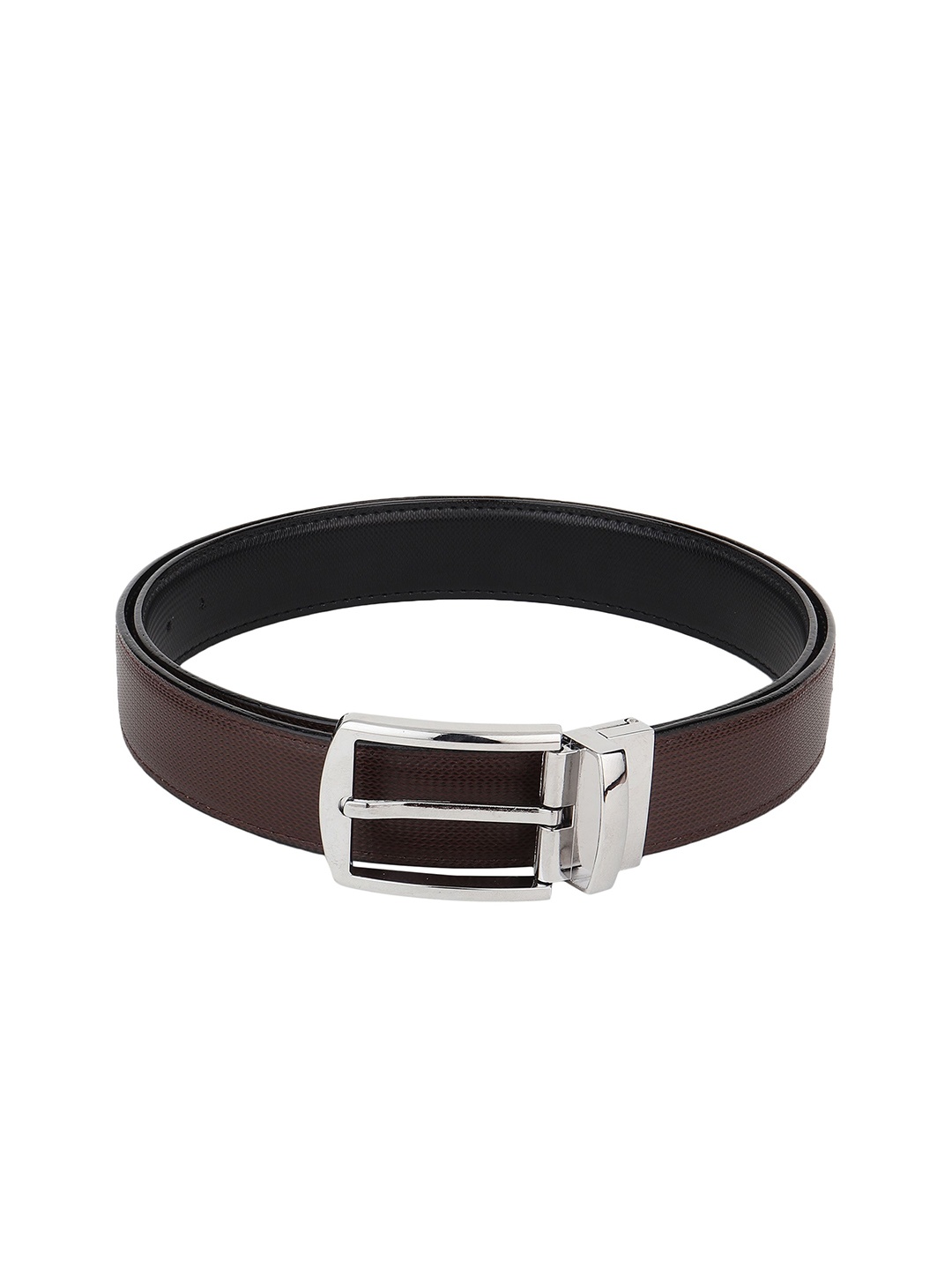

Provogue Men Textured Formal Belt, Brown