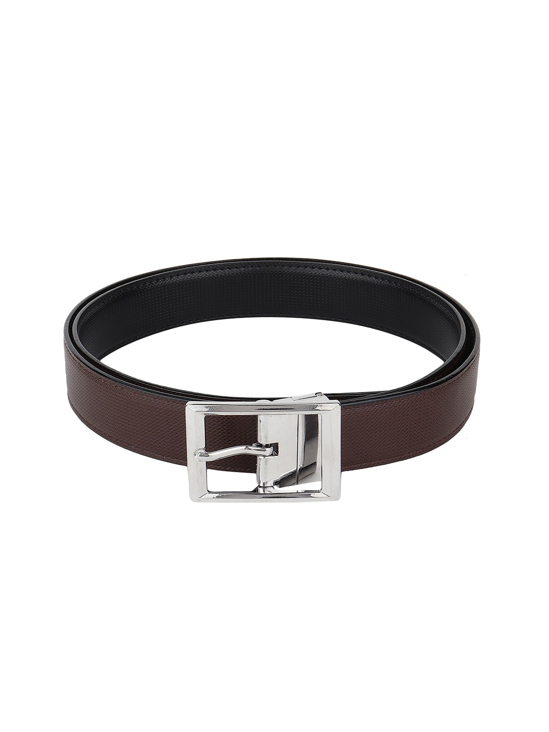 

Provogue Men Textured Reversible Formal Belt, Brown