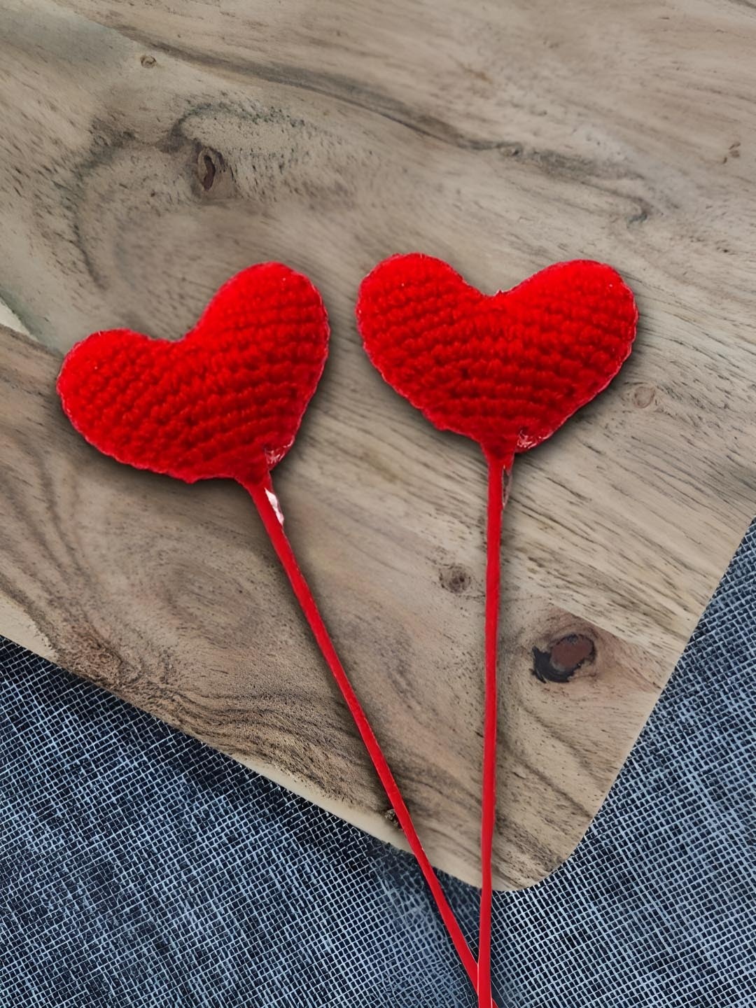 

Home Decor Red Heart Shaped Love Sticks