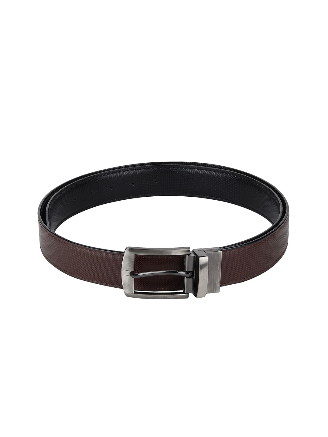 

Provogue Men Textured Reversible Formal Belt, Brown