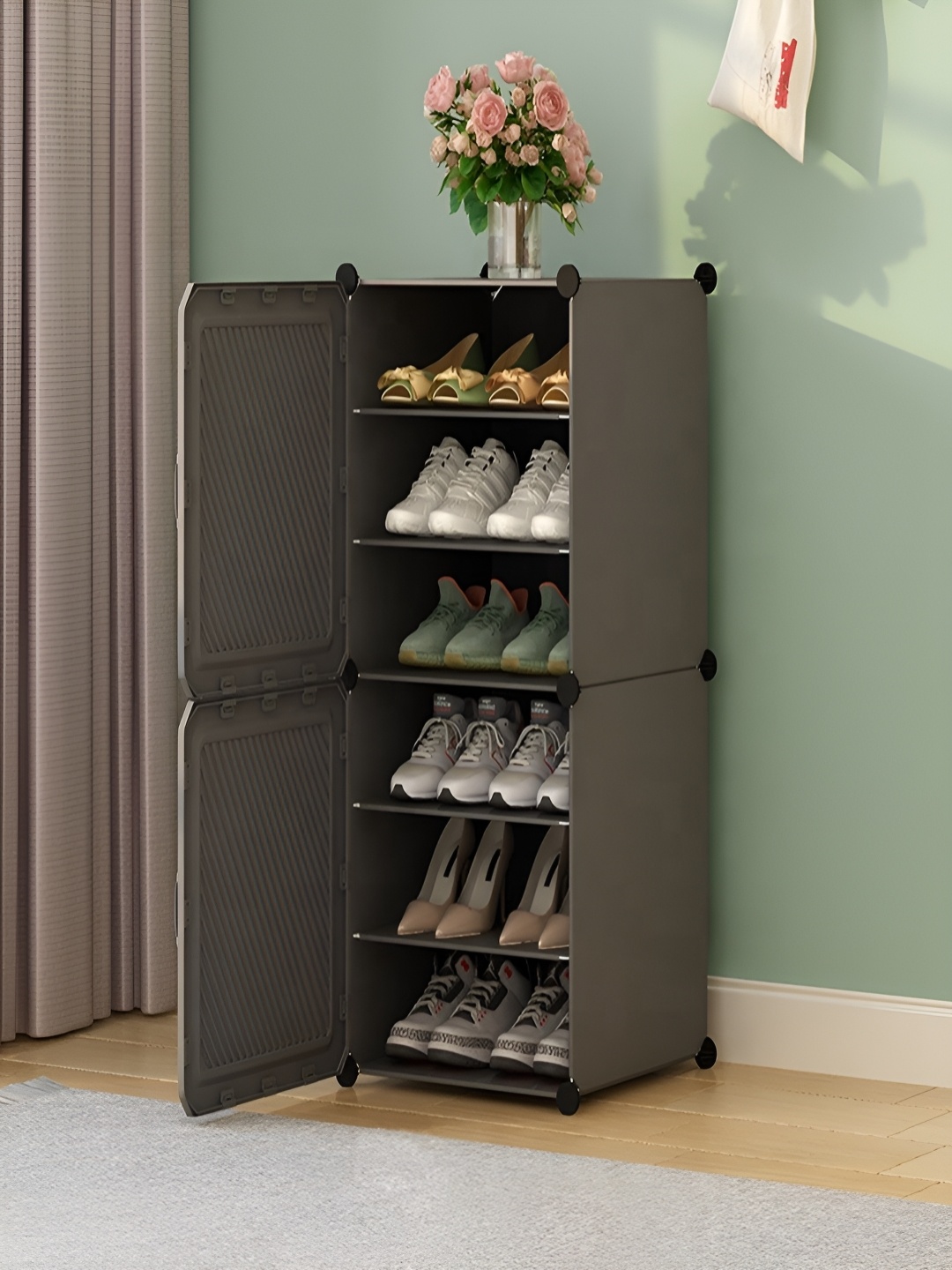 

Sasimo Grey Water Resistant 6 Layer Shoes Organiser