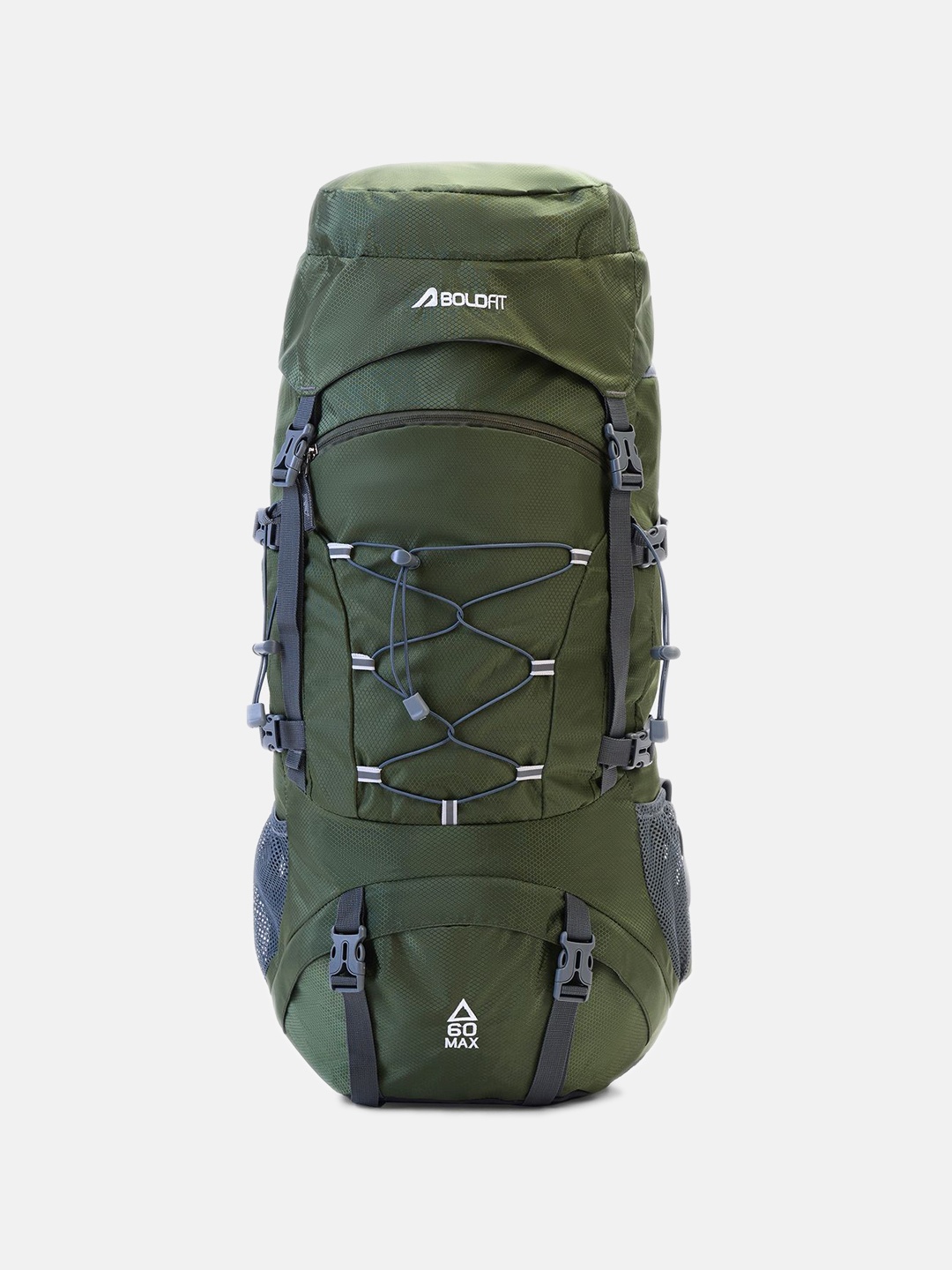 

BOLDFIT Unisex Solid Rucksack 60 L, Olive