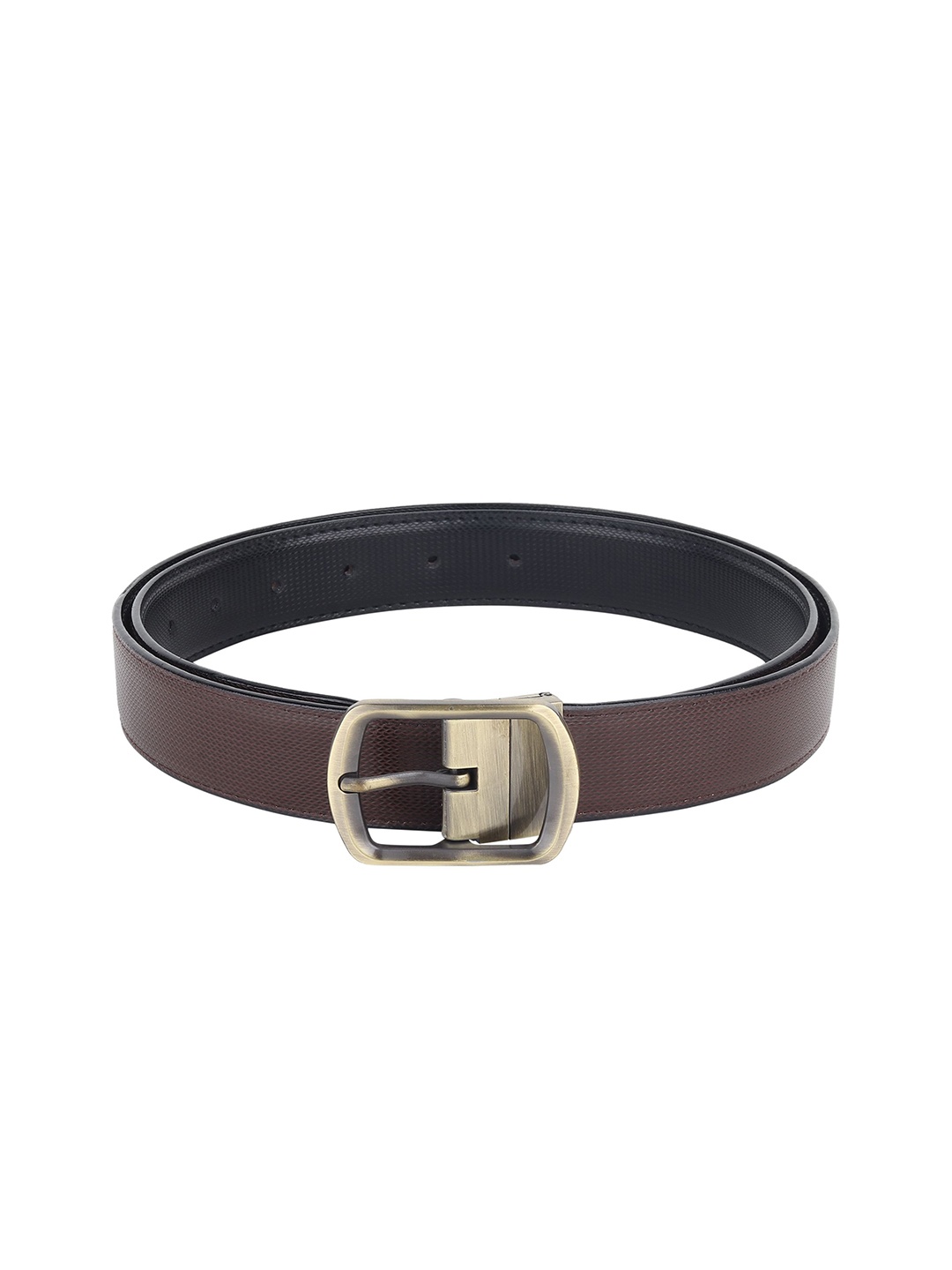 

Provogue Men Textured Reversible Formal Belt, Brown