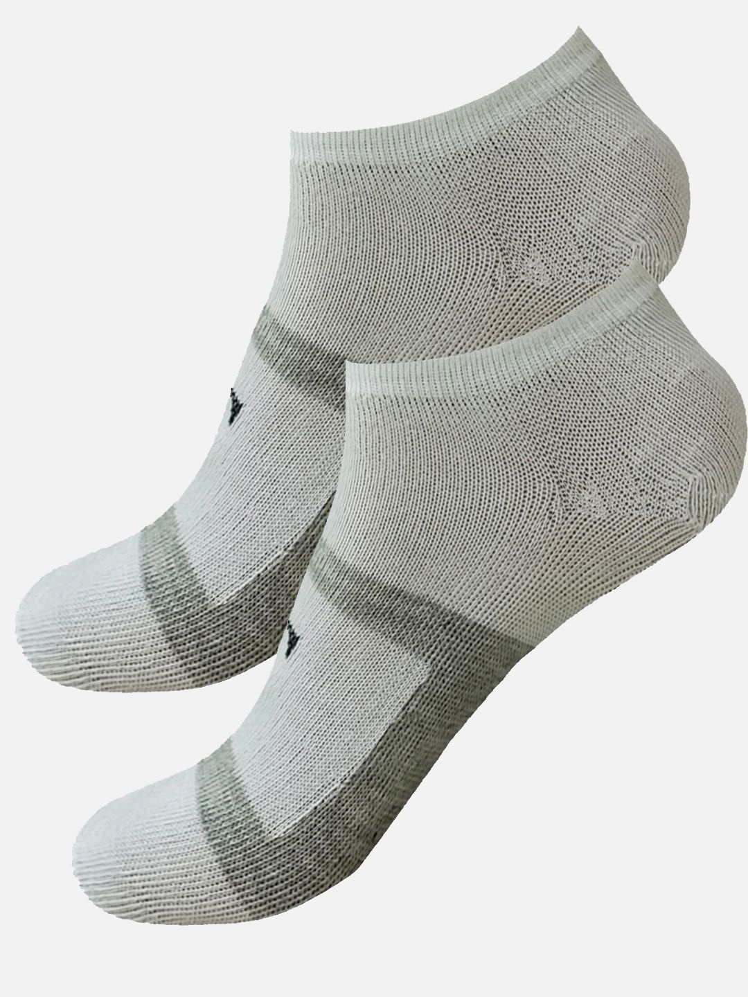 

StyFun Men Patterned Moisture-Wicking Ankle Length Running Socks, White