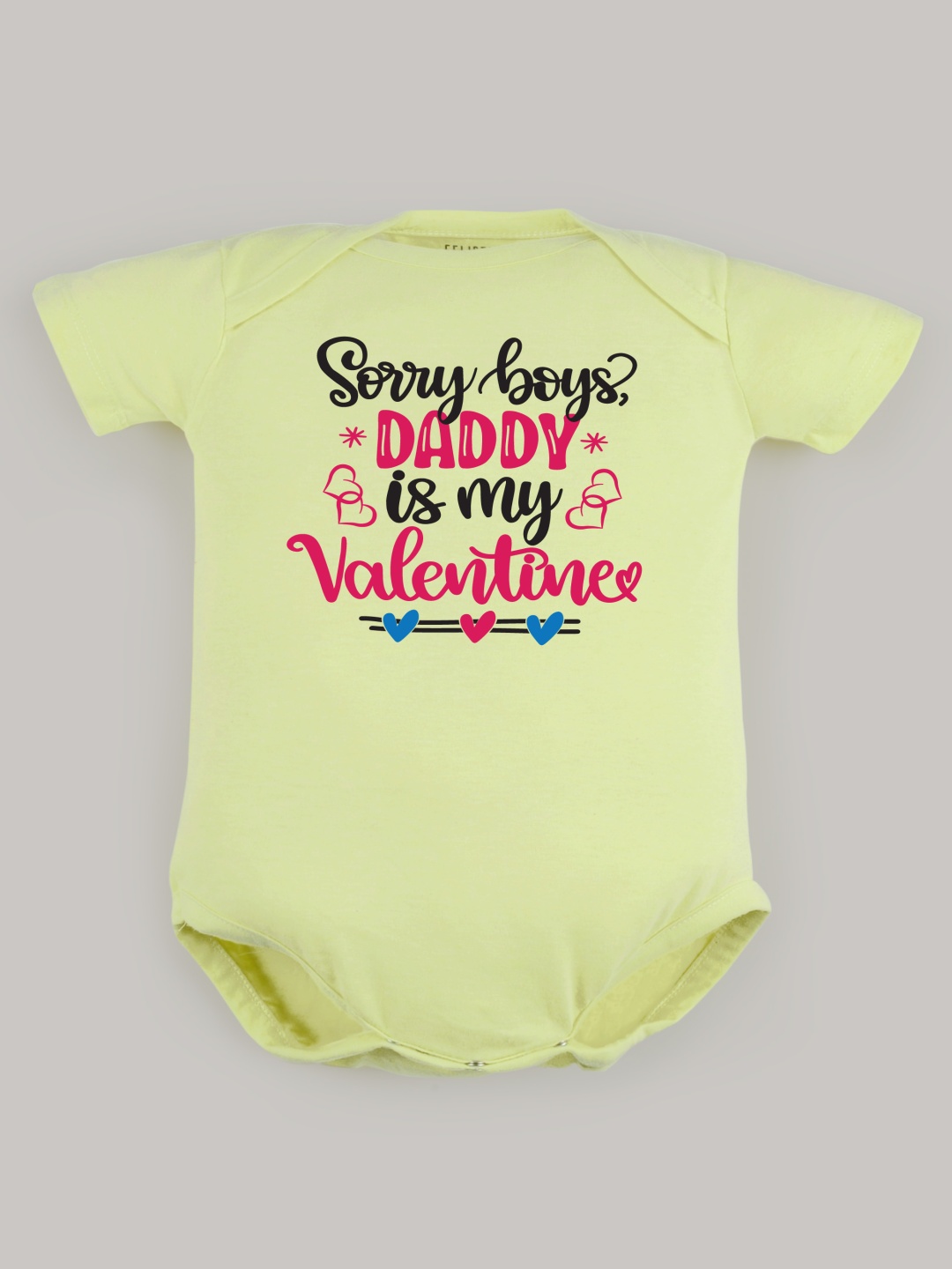 

FFLIRTYGO Infants Valentine day Printed Cotton Bodysuit, Green