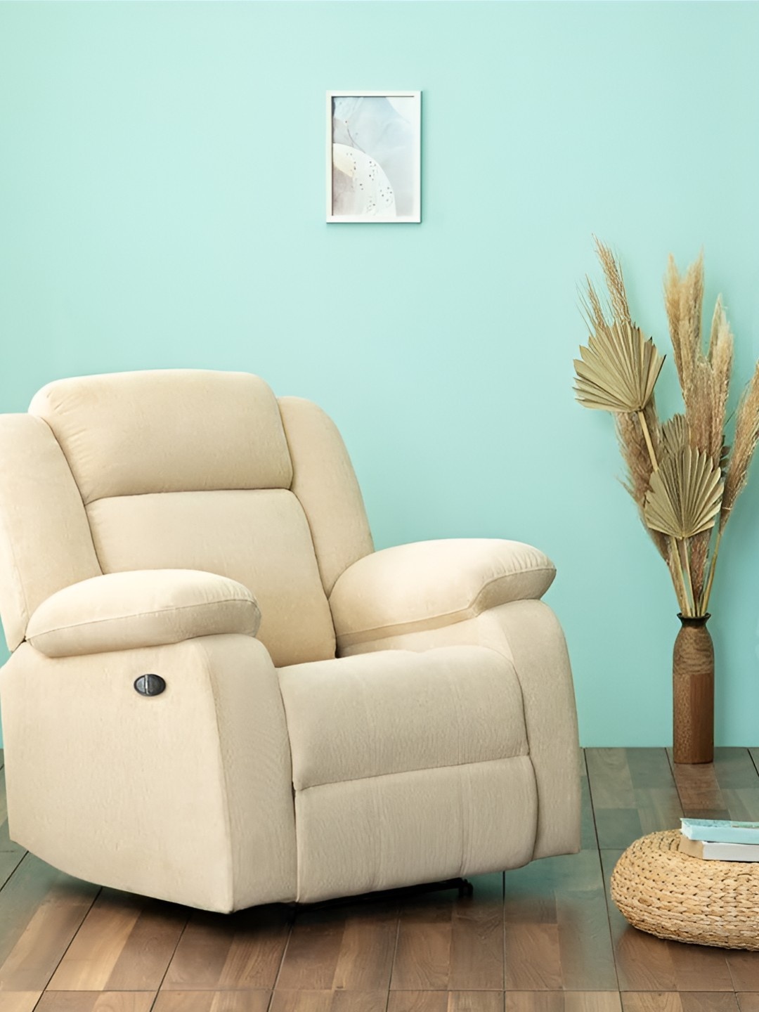 

Duroflex Avalon Beige Single Seater Recliner