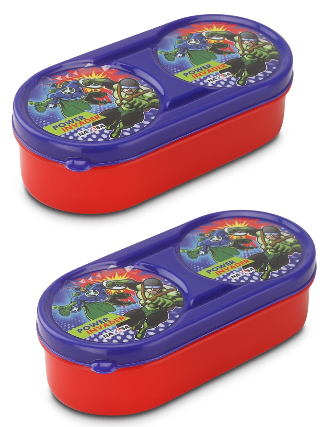 

Nayasa Red Air-Tight Leakproof BPA-Free Regular Plastic Lunchbox Set