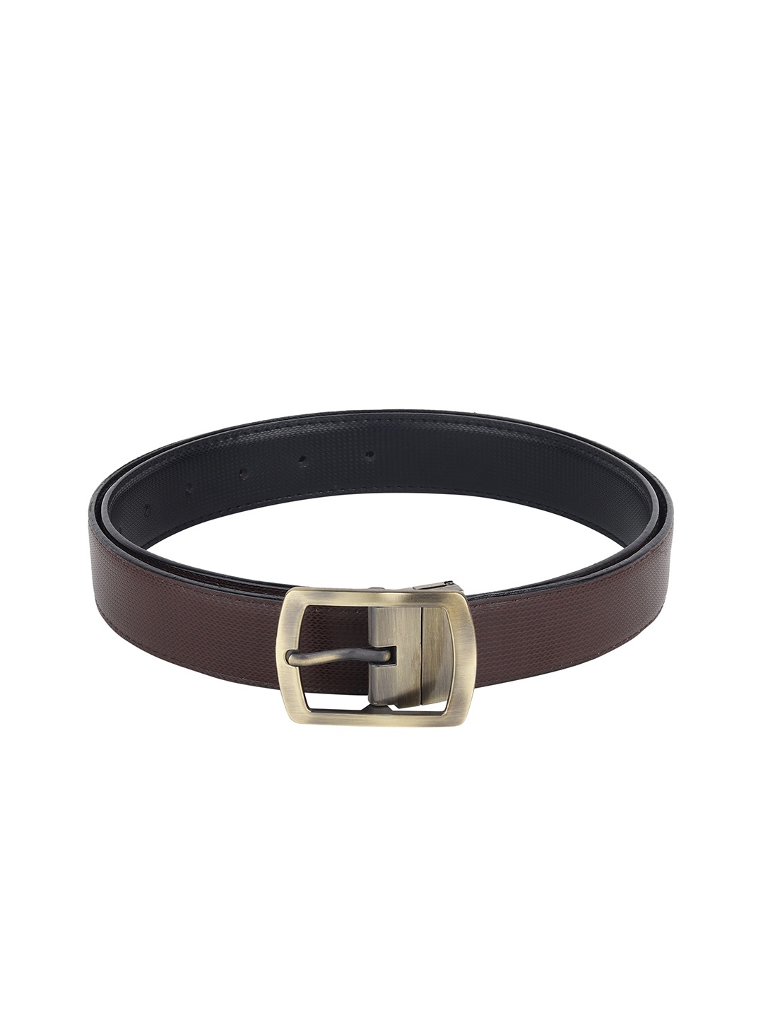 

Provogue Men Textured Reversible Formal Belt, Brown
