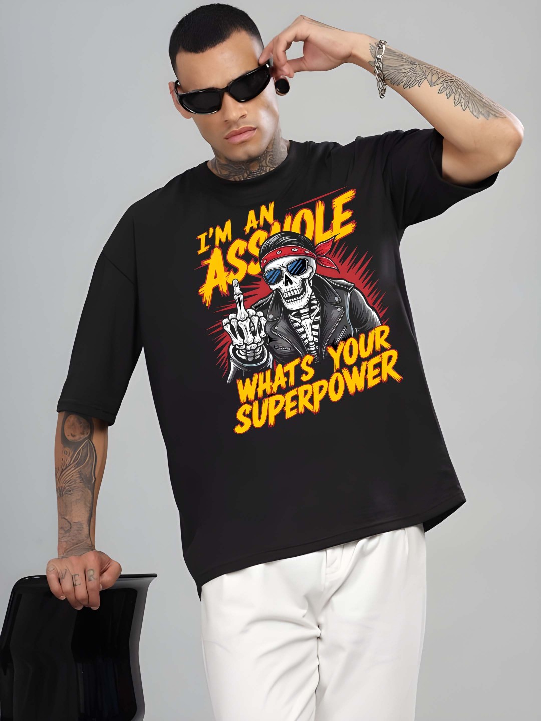 

Krimmple Men T-shirt, Black