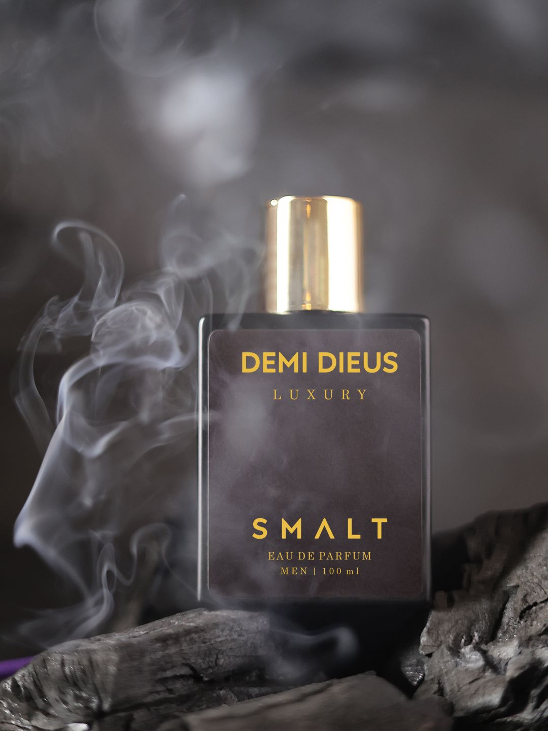 

DEMI DIEUS Smalt Men Long Lasting Eau De Parfume- 100 ml, Black