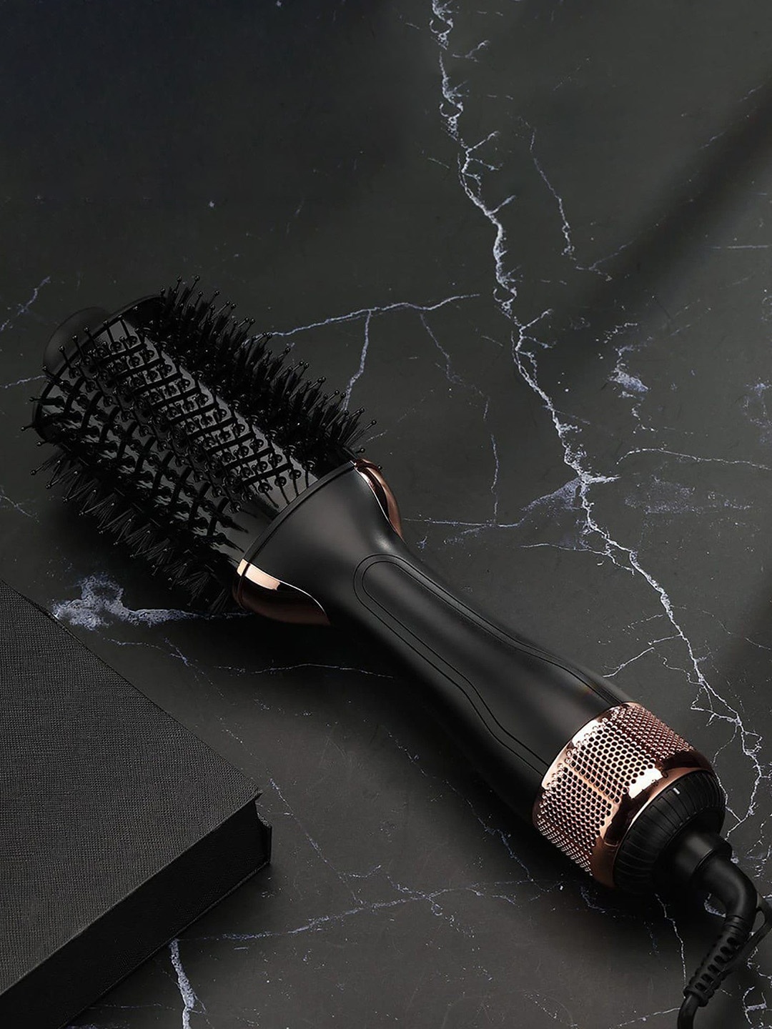 

vng Professional Hot Air Brush One Step Hair Dryer, Black