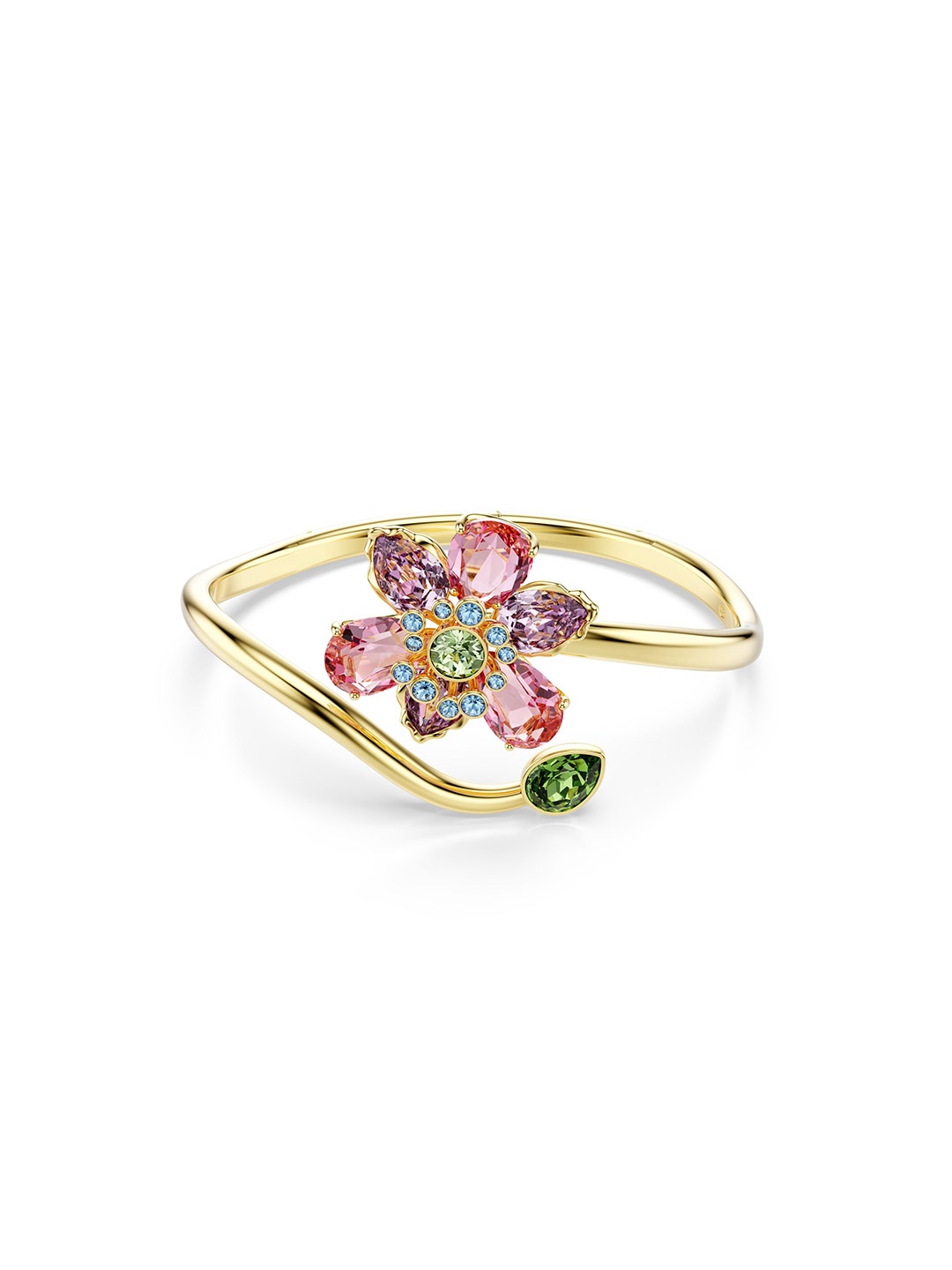 

SWAROVSKI Gold-Plated Crystal Stone Studded Bracelet