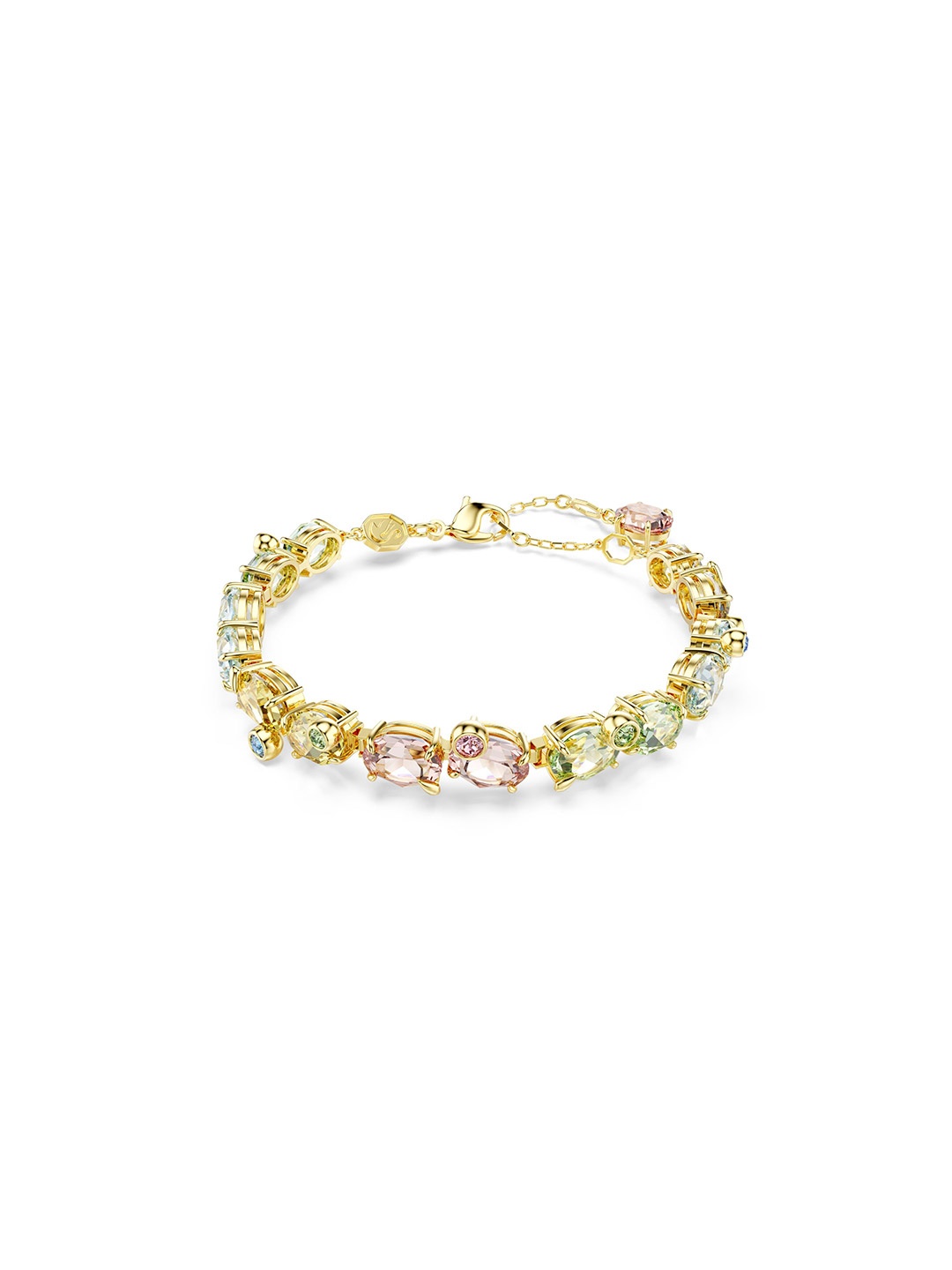 

SWAROVSKI Gema Crystal-Studded Wraparound Bracelet, Gold