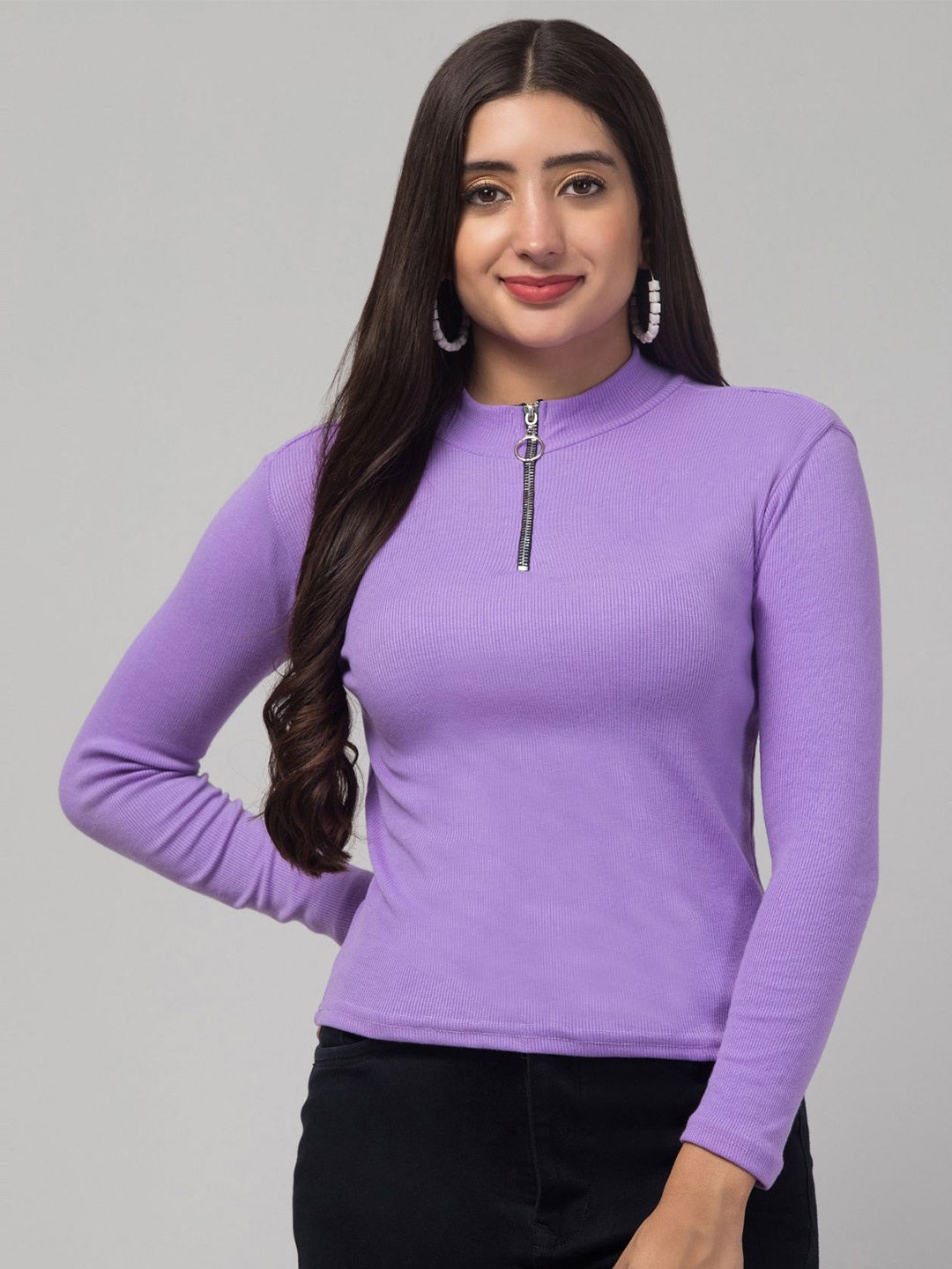 

STYLE PREZONE Top, Purple