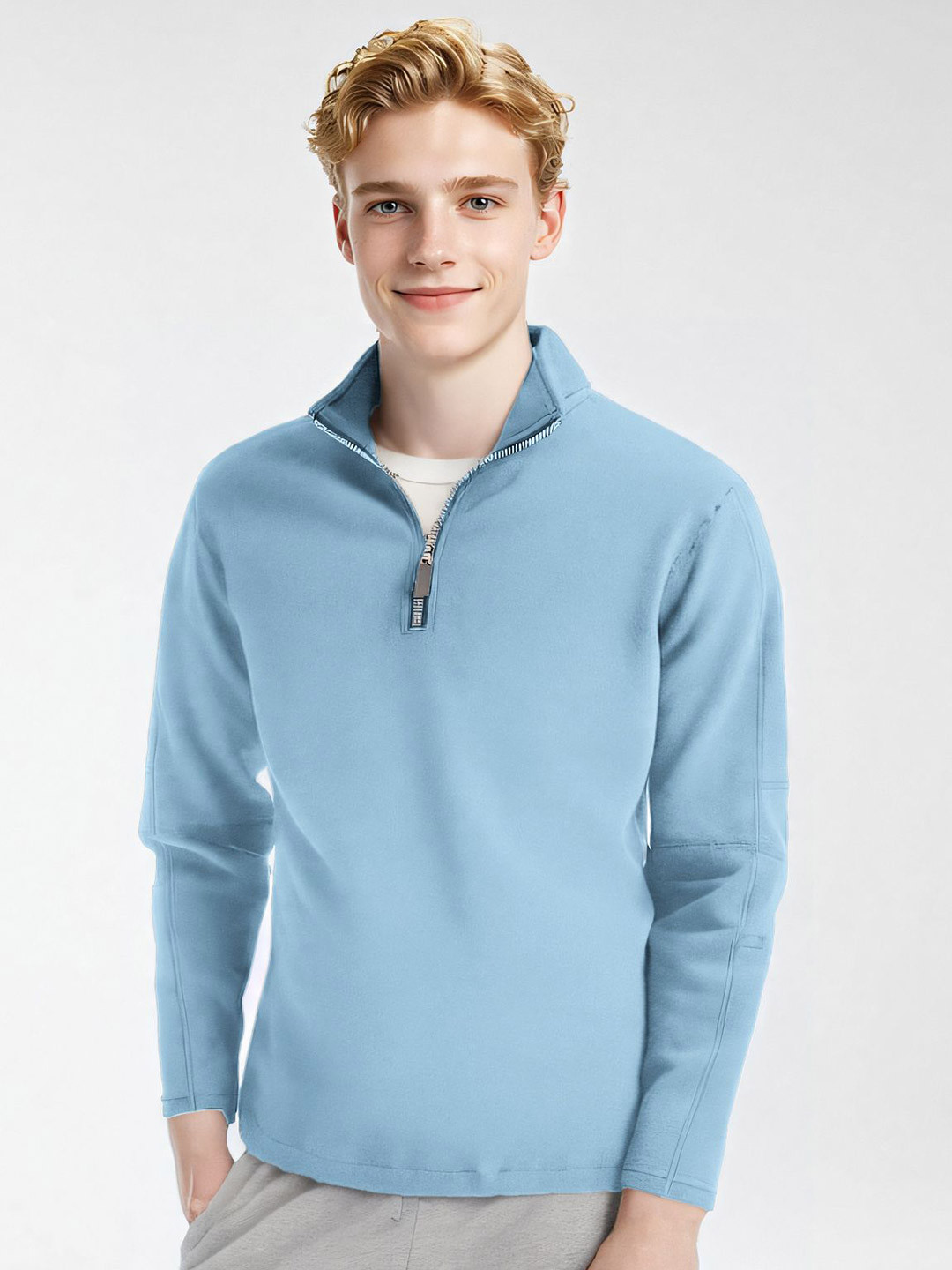 

StyleCast x Revolte Men Sweatshirt, Blue