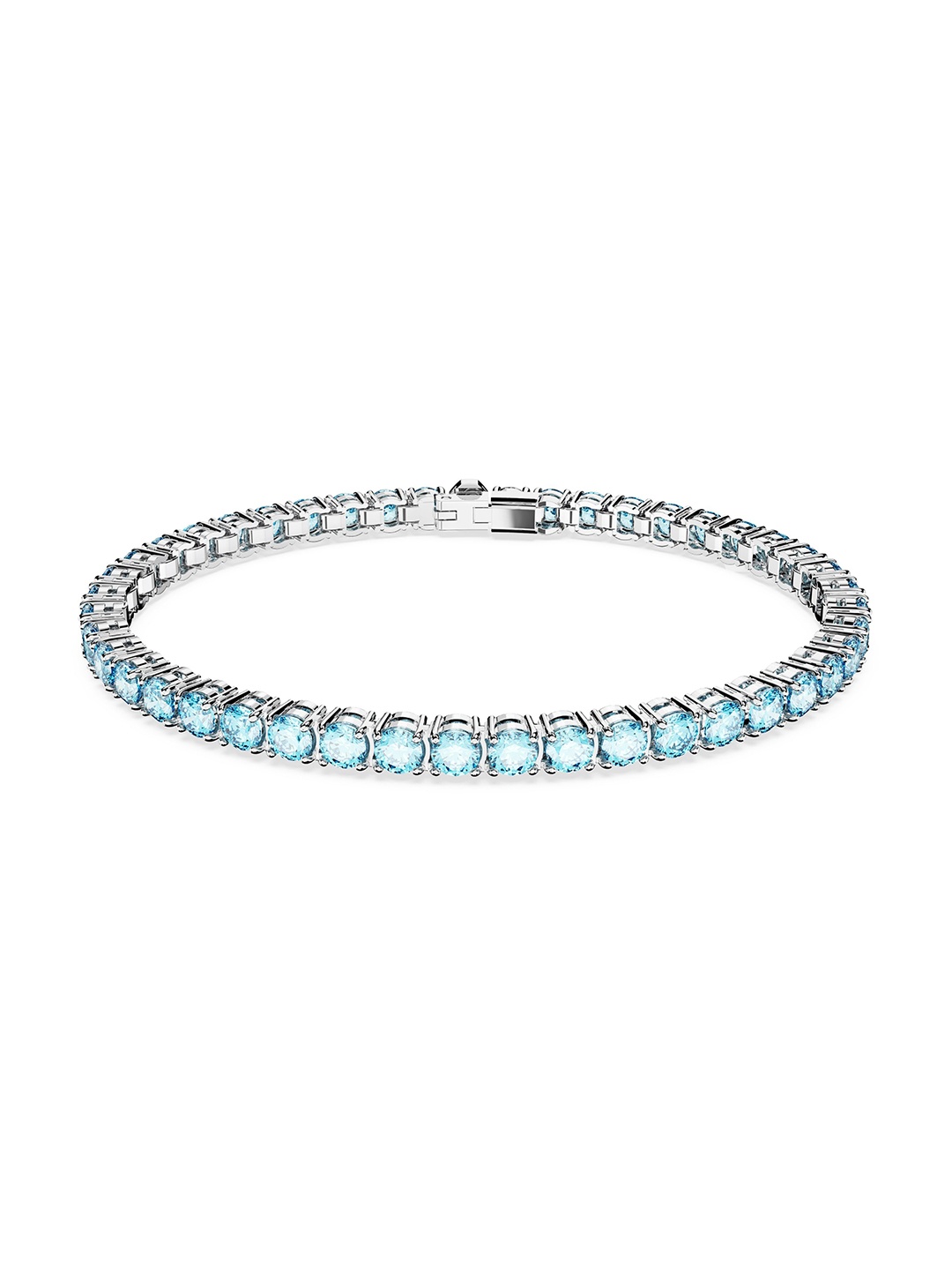 

SWAROVSKI Matrix Rhodium-Plated Crystal-Studded Bracelet, Silver
