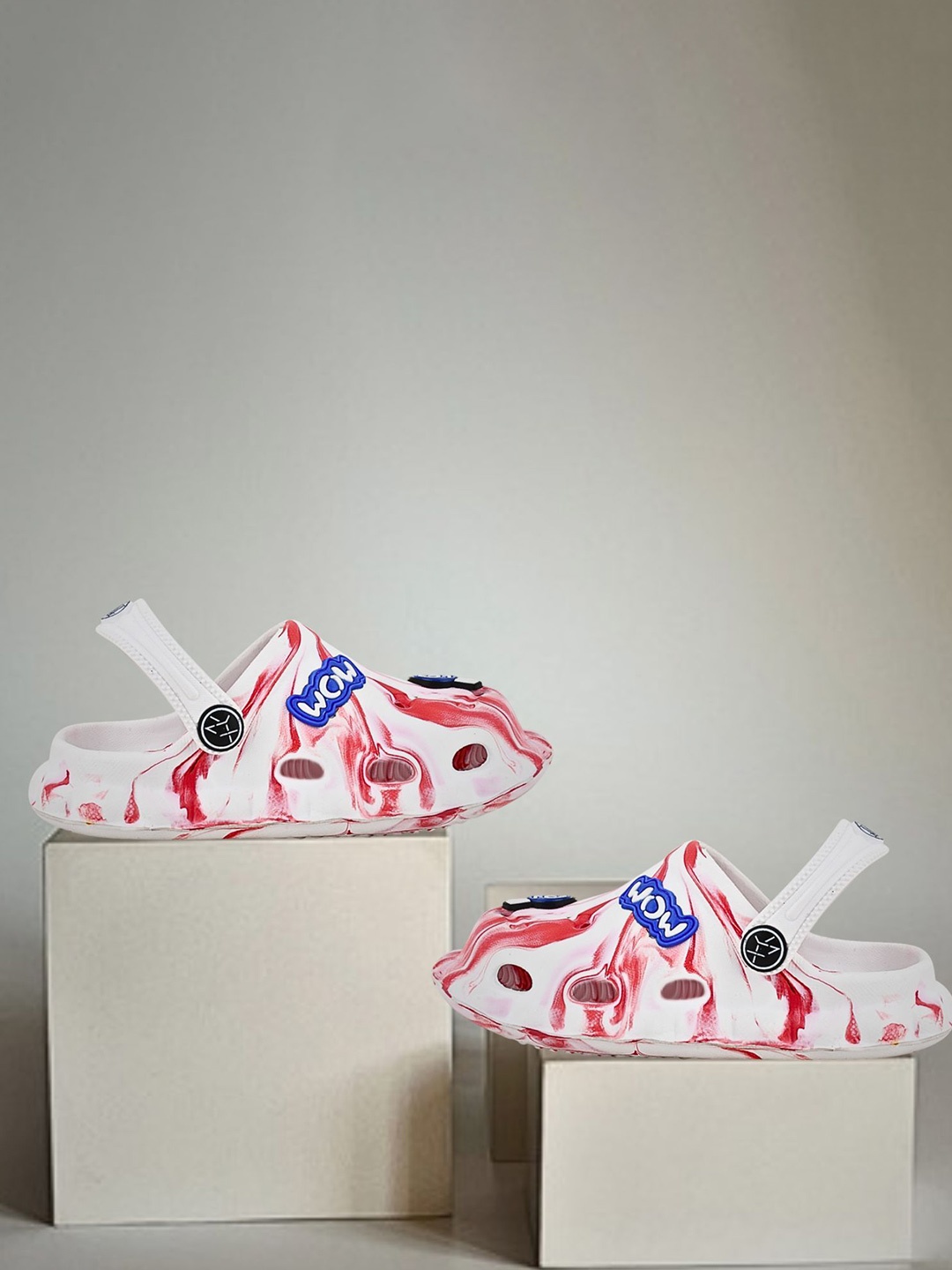 

Smartots Self Design Clogs, White