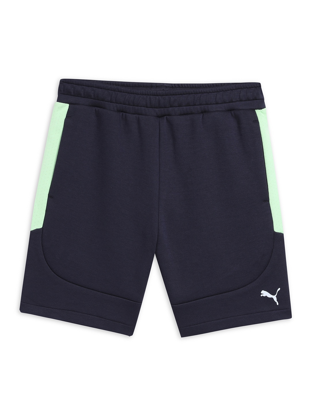 

Puma Evostripe Youth Boys Cotton Mid-Rise Shorts, Blue