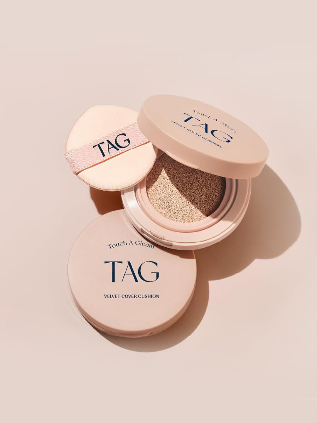 

TAG Velvet Cover Cushion Foundation- 15 ml - Nude Light 02, White
