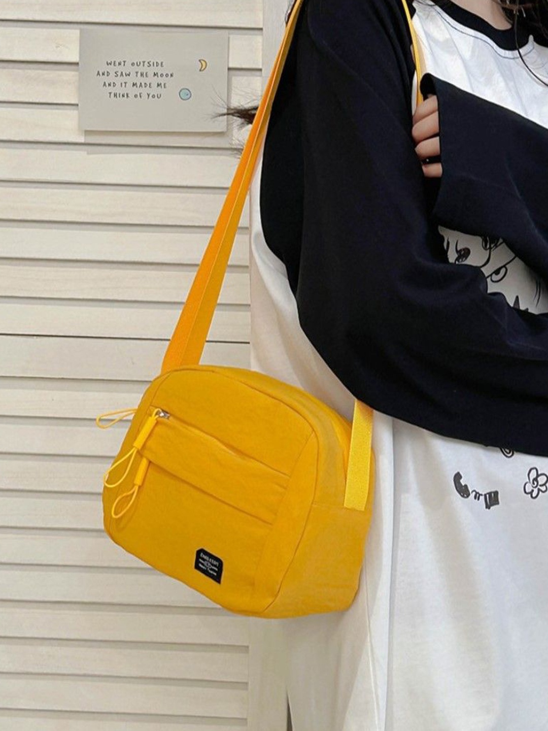 

Carry Detachable Sling Bag, Yellow
