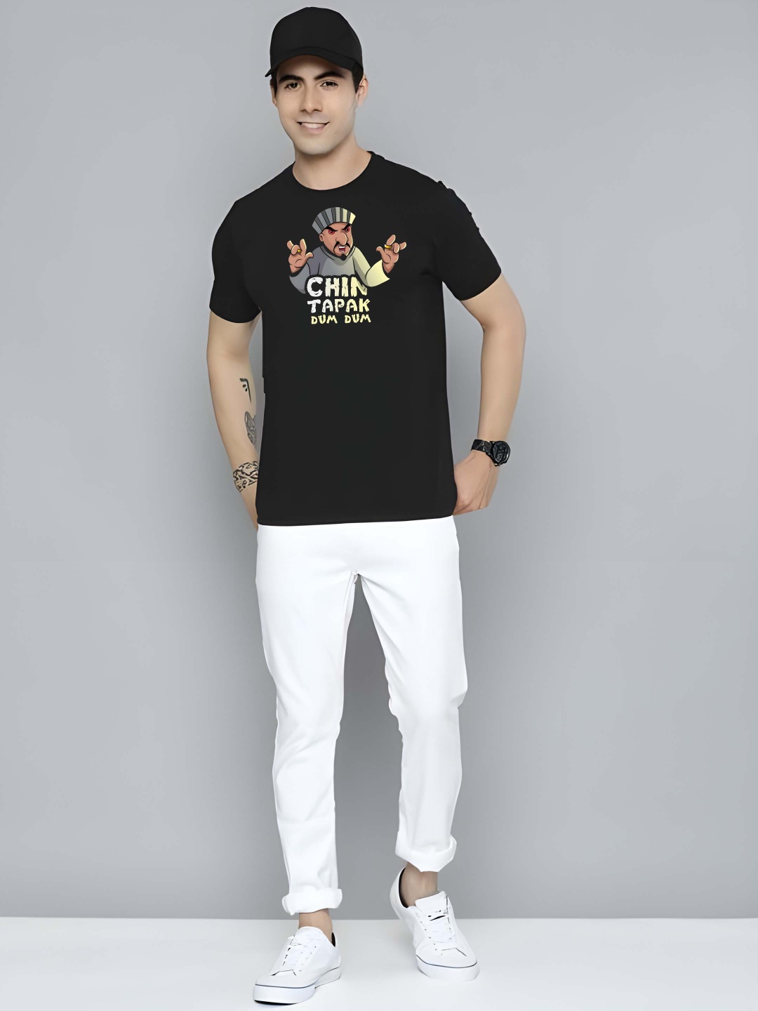 

BOWLIFESTYLE Men T-shirt, Black