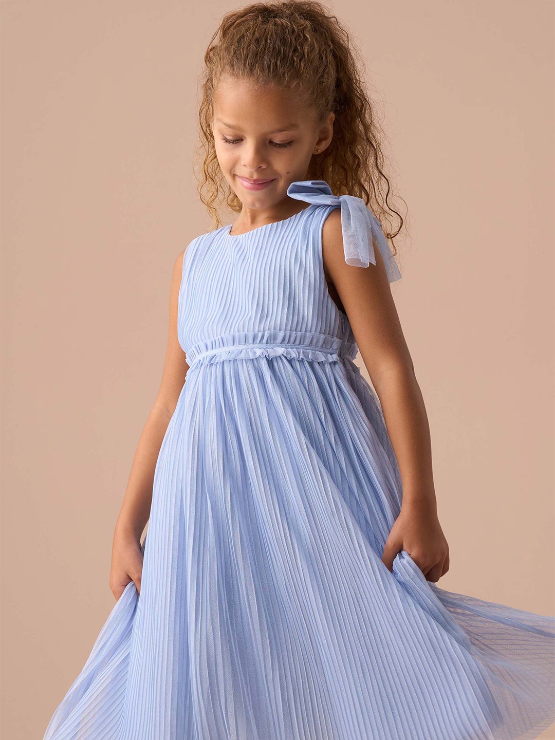 

Angel & Rocket Girls Antonia Tulle Bow Dress, Blue