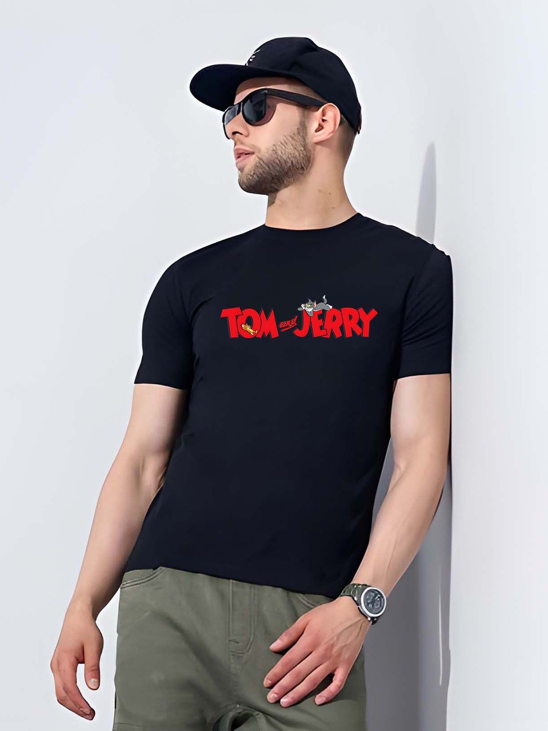 

Moda Rapido Men T-shirt, Black