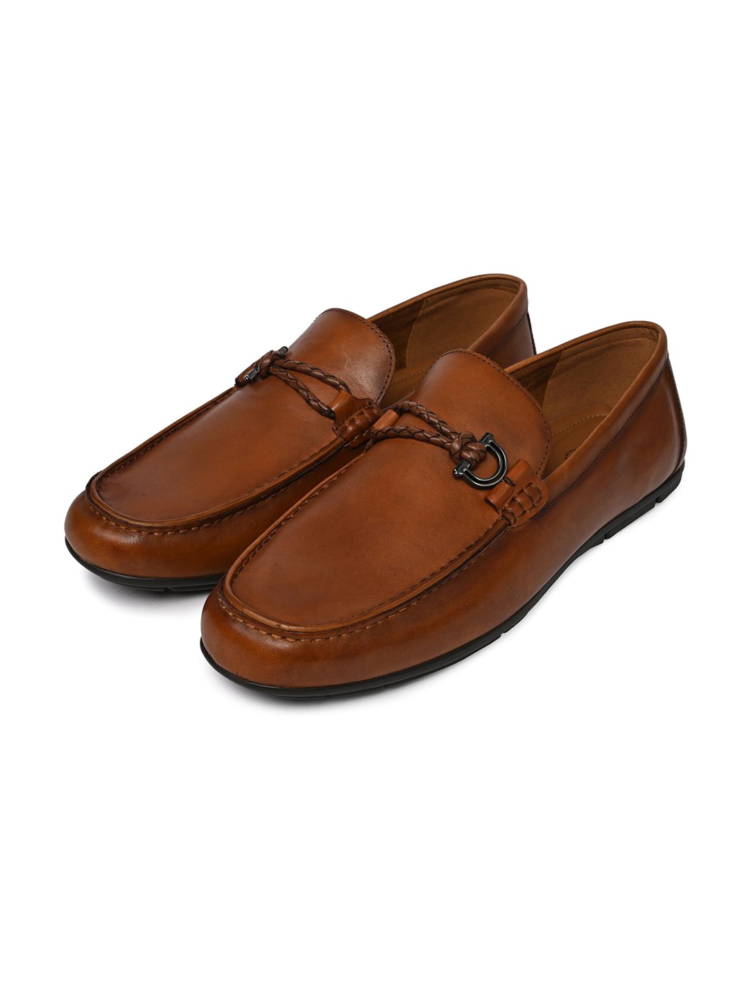 

ALDO Men Horsebit Loafers, Brown