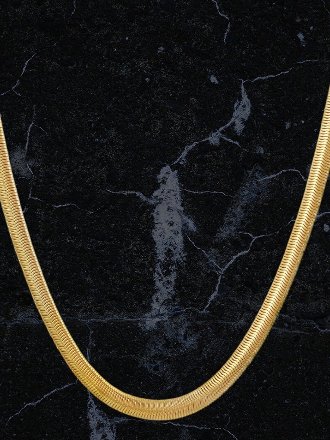 

AKLINA Unisex Gold-Plated Chain
