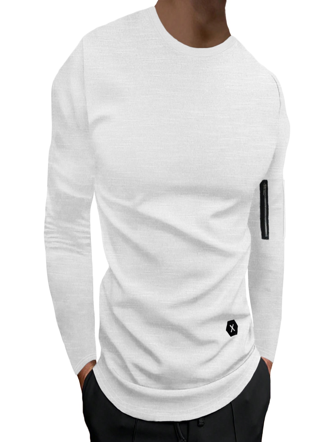 

StyleCast x Revolte Men T-shirt, White