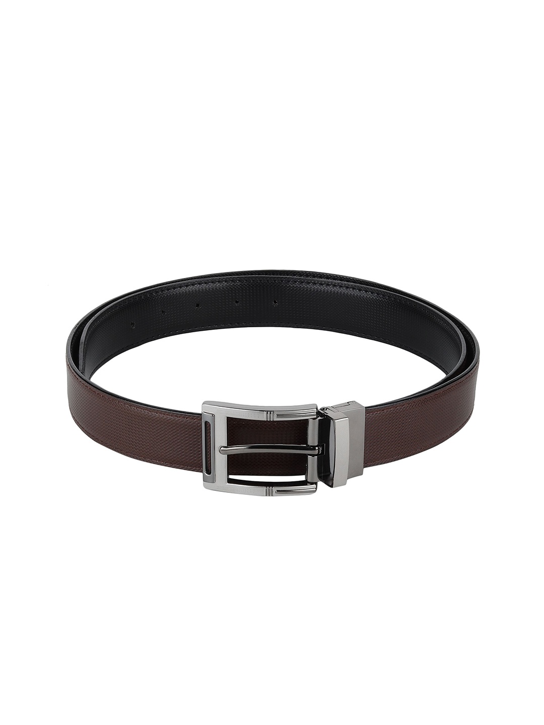 

Provogue Men Textured Reversible Formal Belt, Brown
