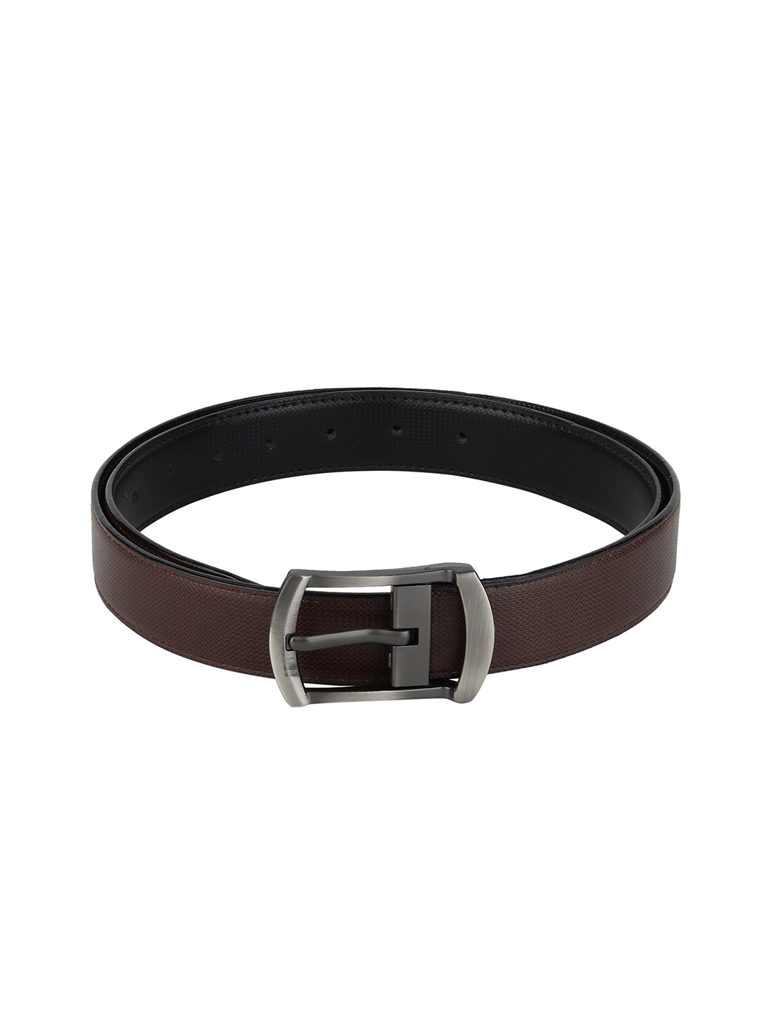 

Provogue Men Textured Reversible Formal Belt, Brown