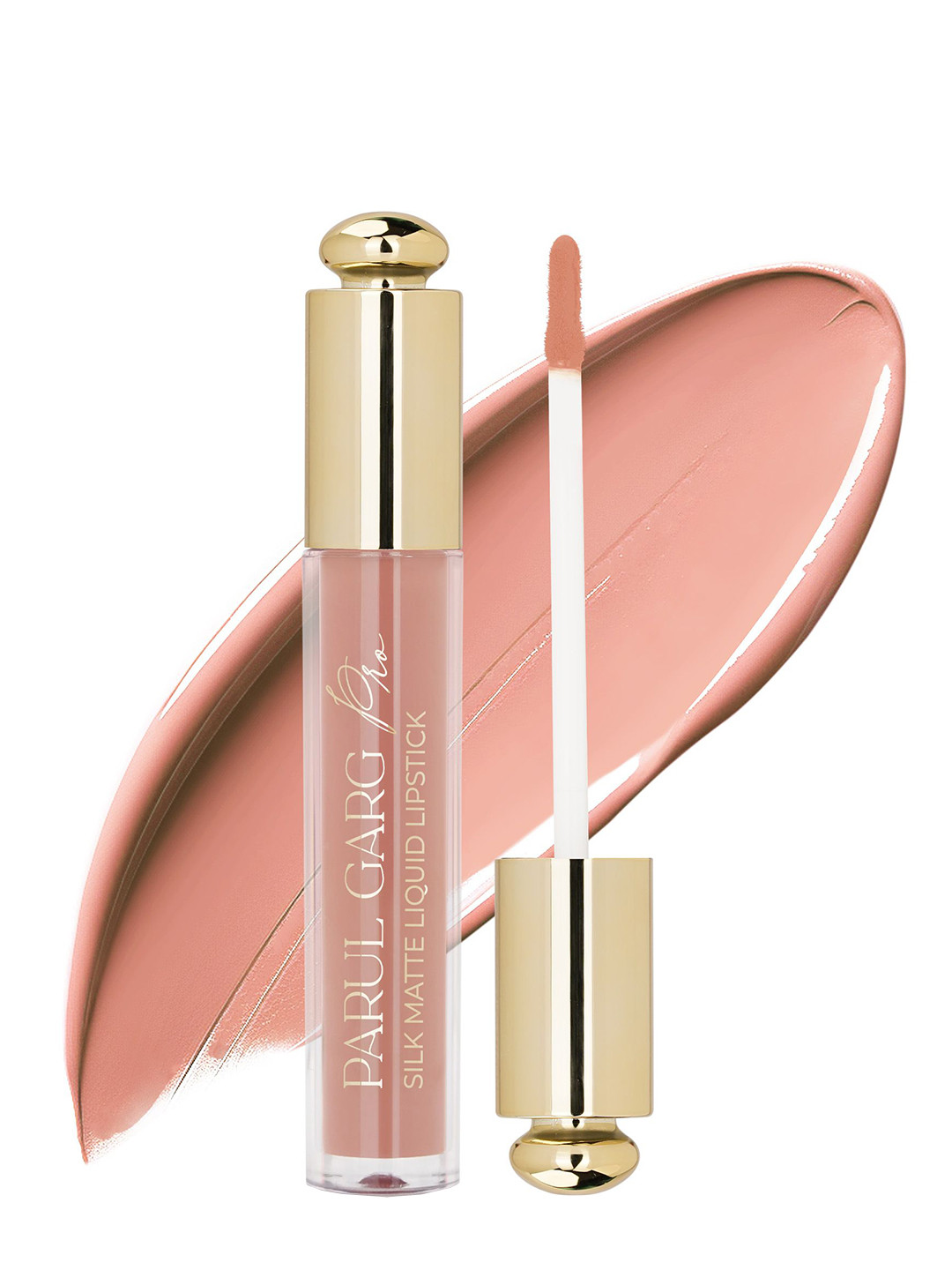 

Parul Garg Silk Matte Waterproof Liquid Lipstick- 3 ml- Magic Shade, Nude