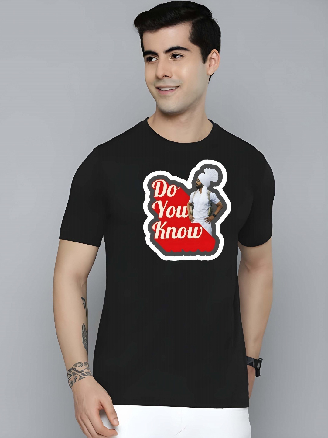 

Moda Rapido Men T-shirt, Black