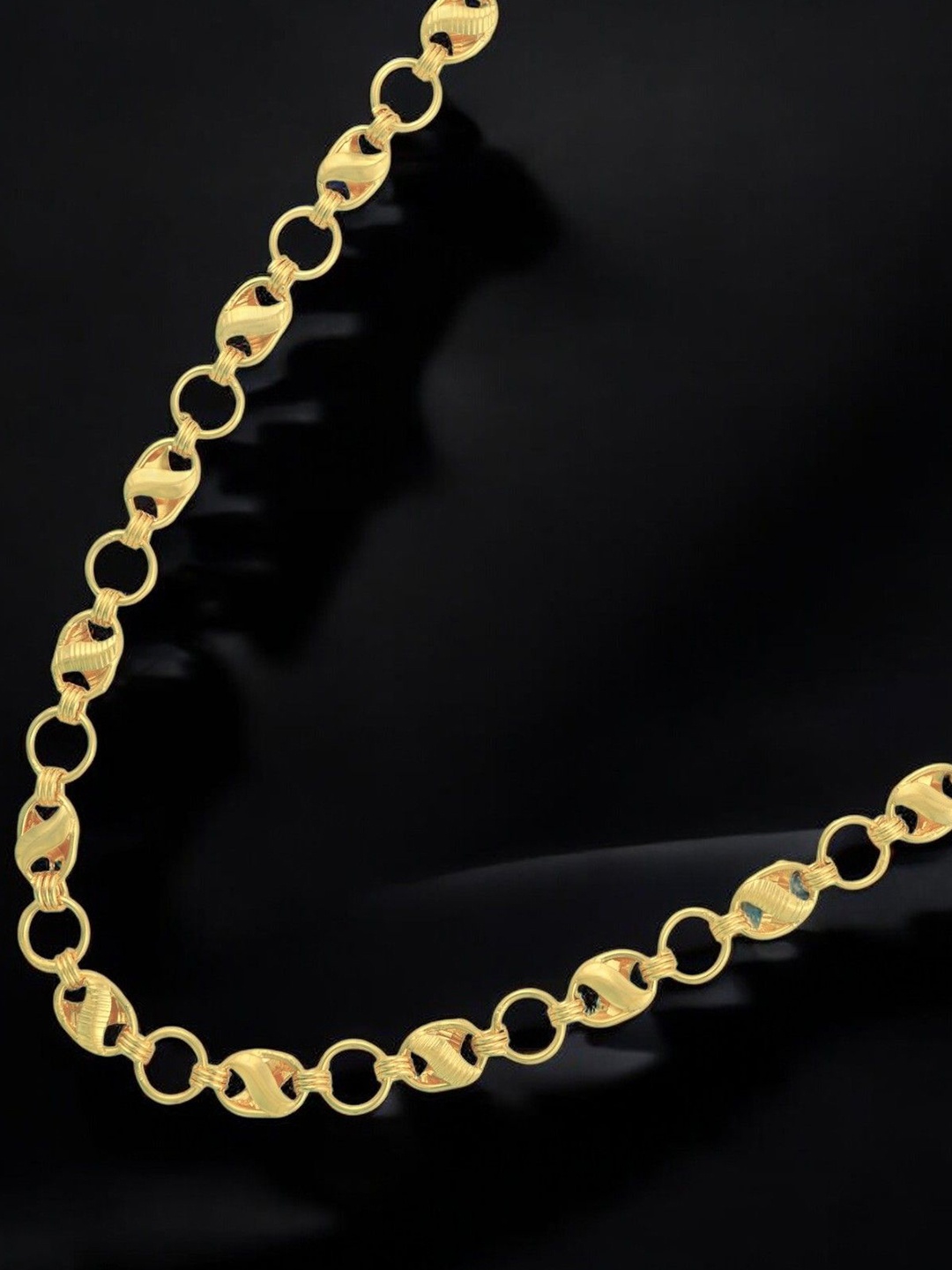 

AKLINA Unisex Gold-Plated Chain